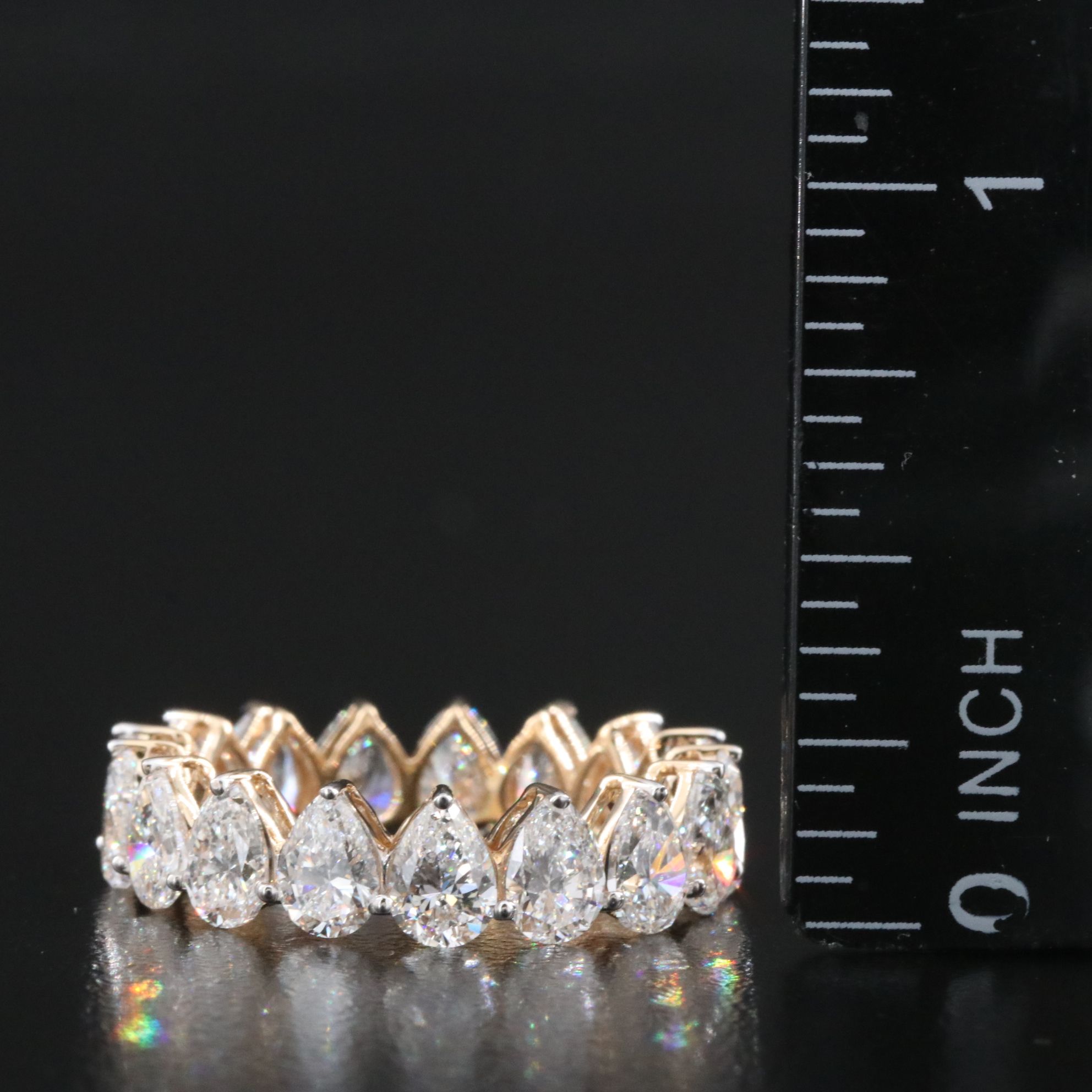 14K 4.98 CTW Lab Grown Diamond Eternity Band
