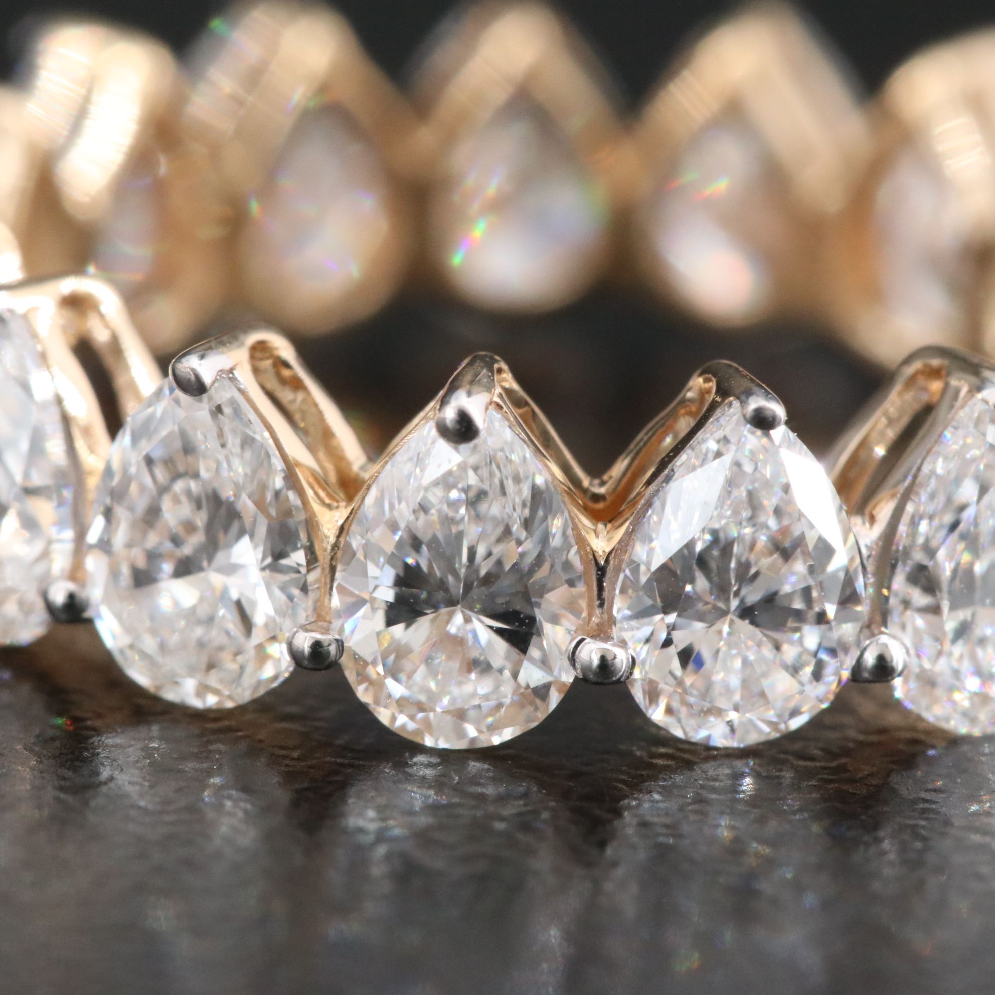 14K 4.98 CTW Lab Grown Diamond Eternity Band