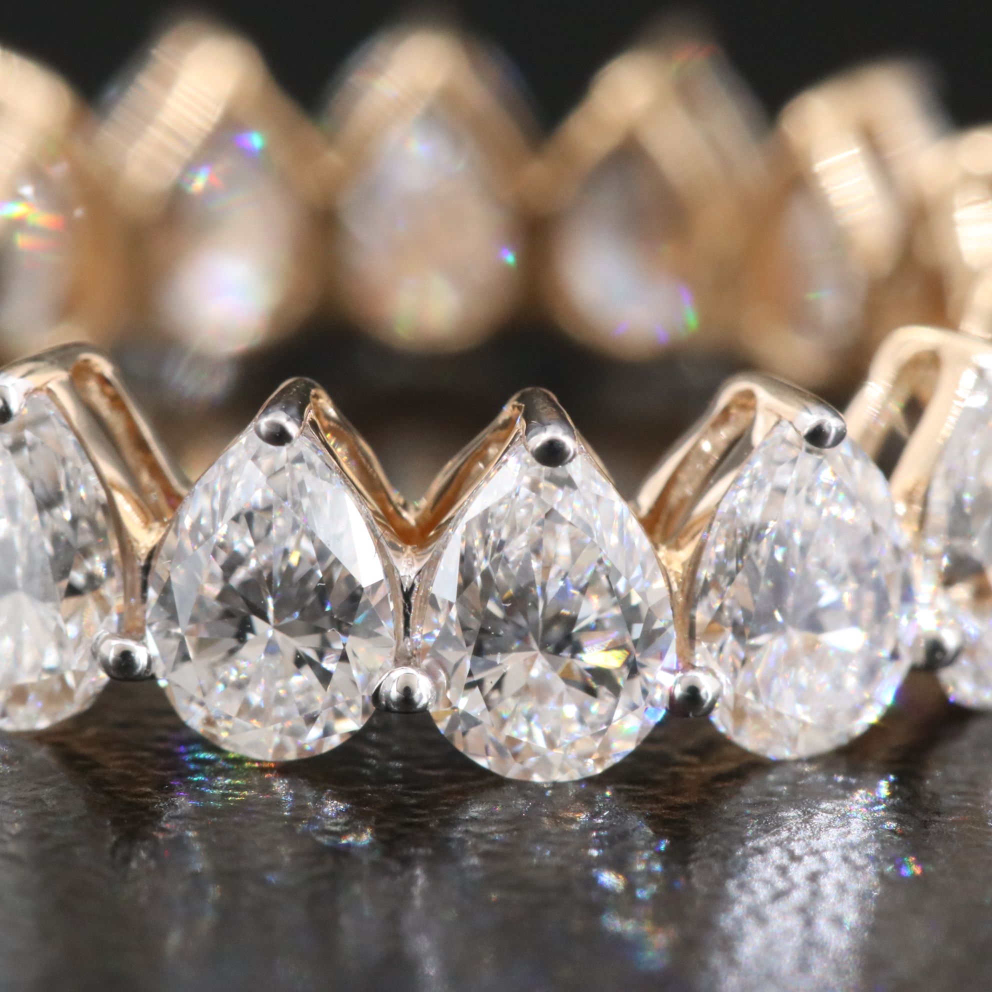 14K 4.98 CTW Lab Grown Diamond Eternity Band