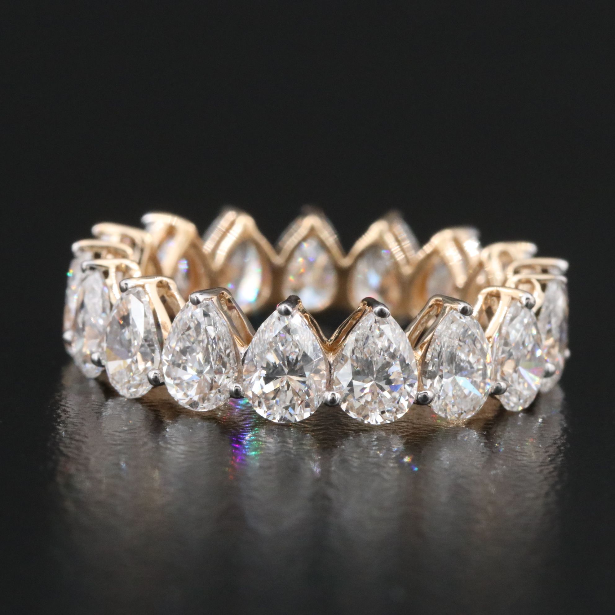 14K 4.98 CTW Lab Grown Diamond Eternity Band