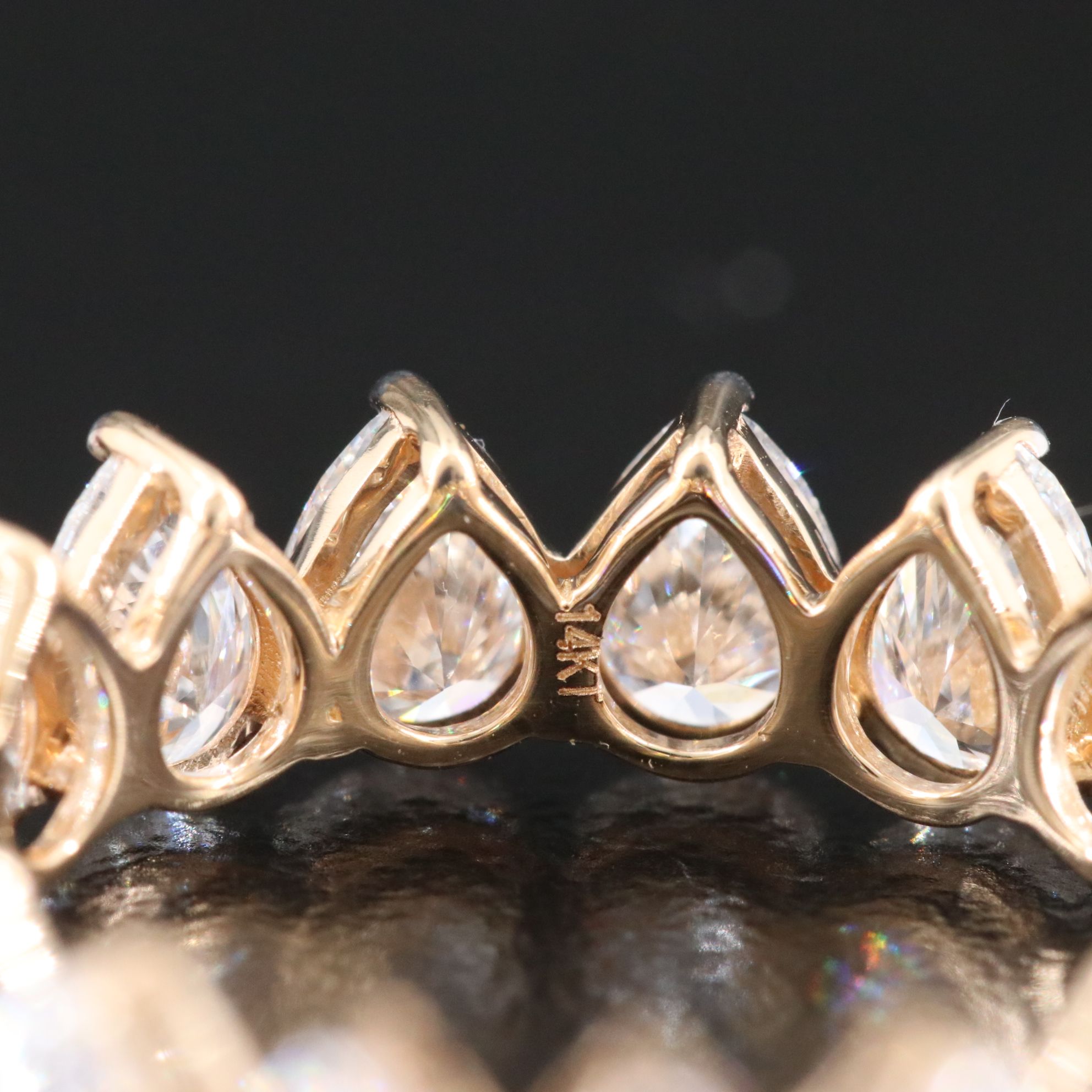 14K 4.98 CTW Lab Grown Diamond Eternity Band