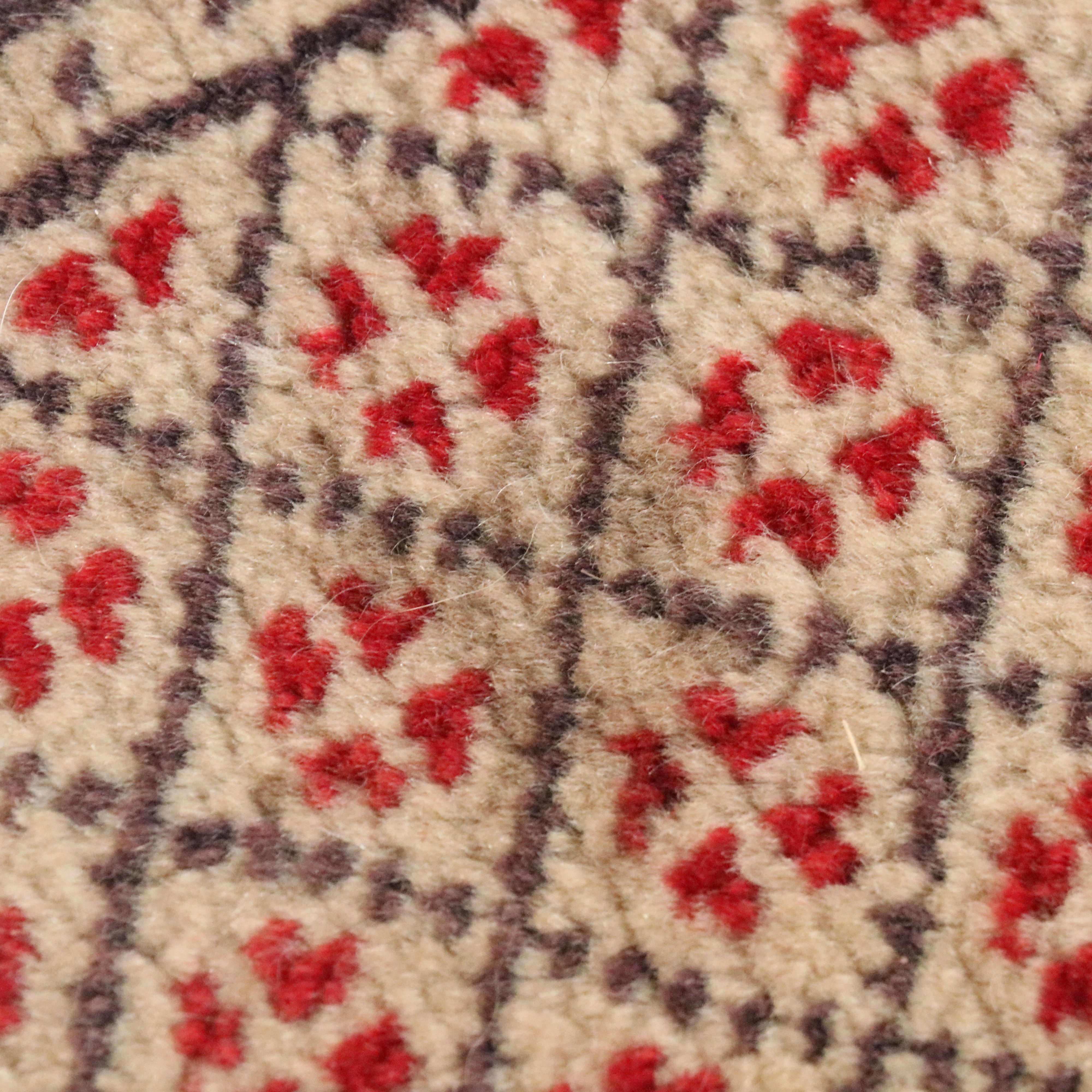 2'4 x 2'10 Hand-Knotted Turkish Milas Accent Rug