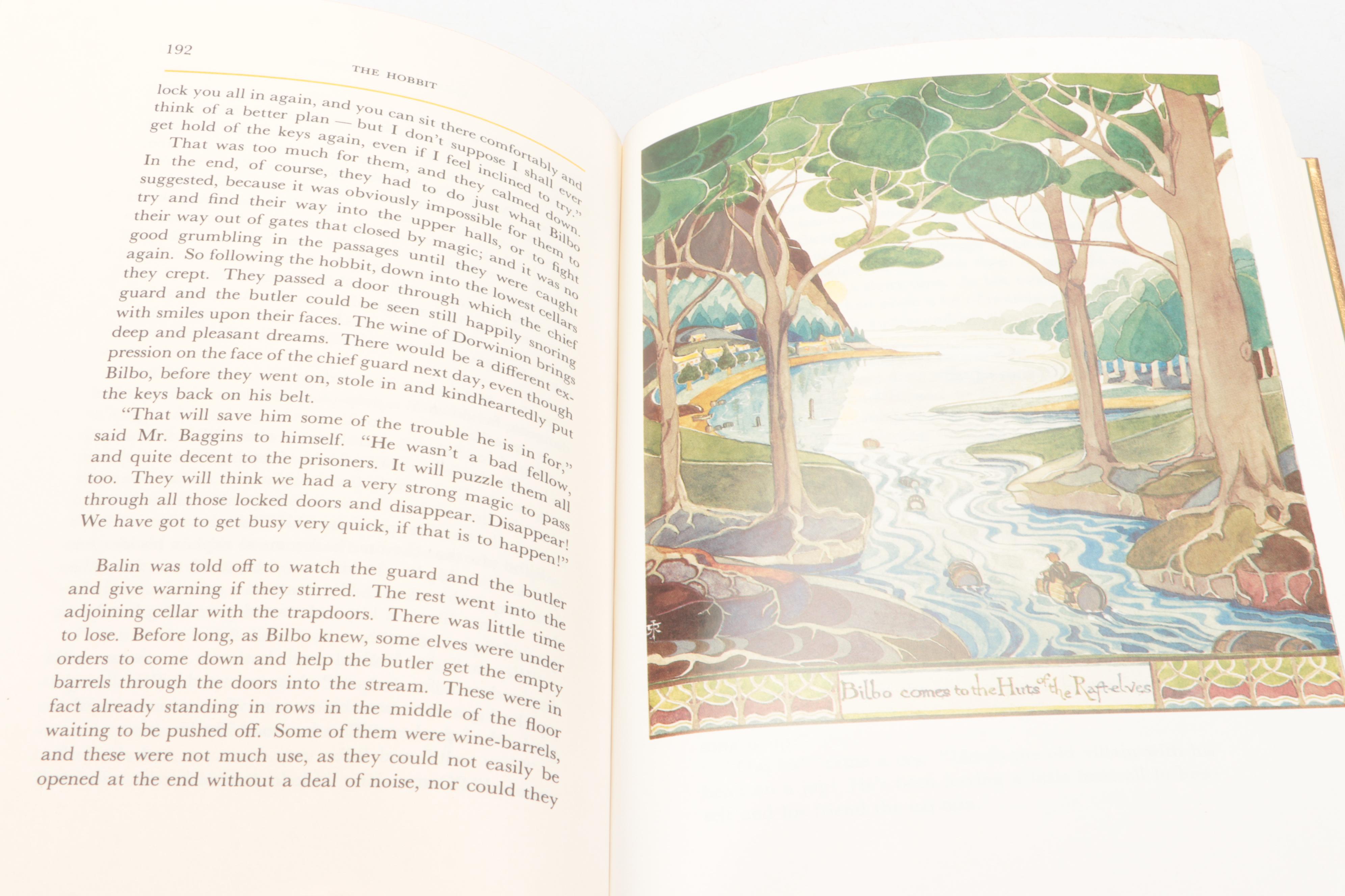 50th Anniversary Edition "The Hobbit" by J. R. R. Tolkien, 1987