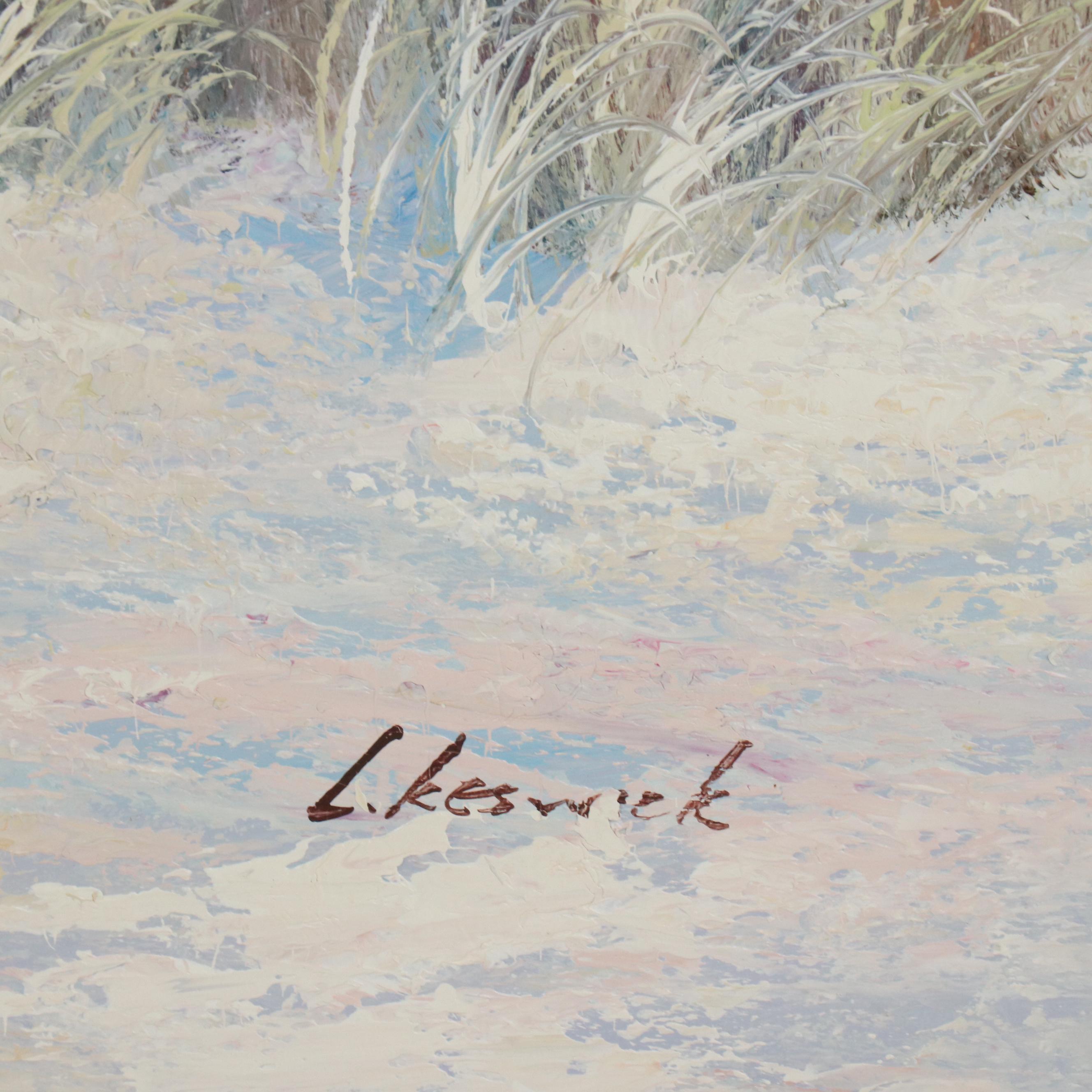 Laura Keswick Coastal Landscape Oil Painting