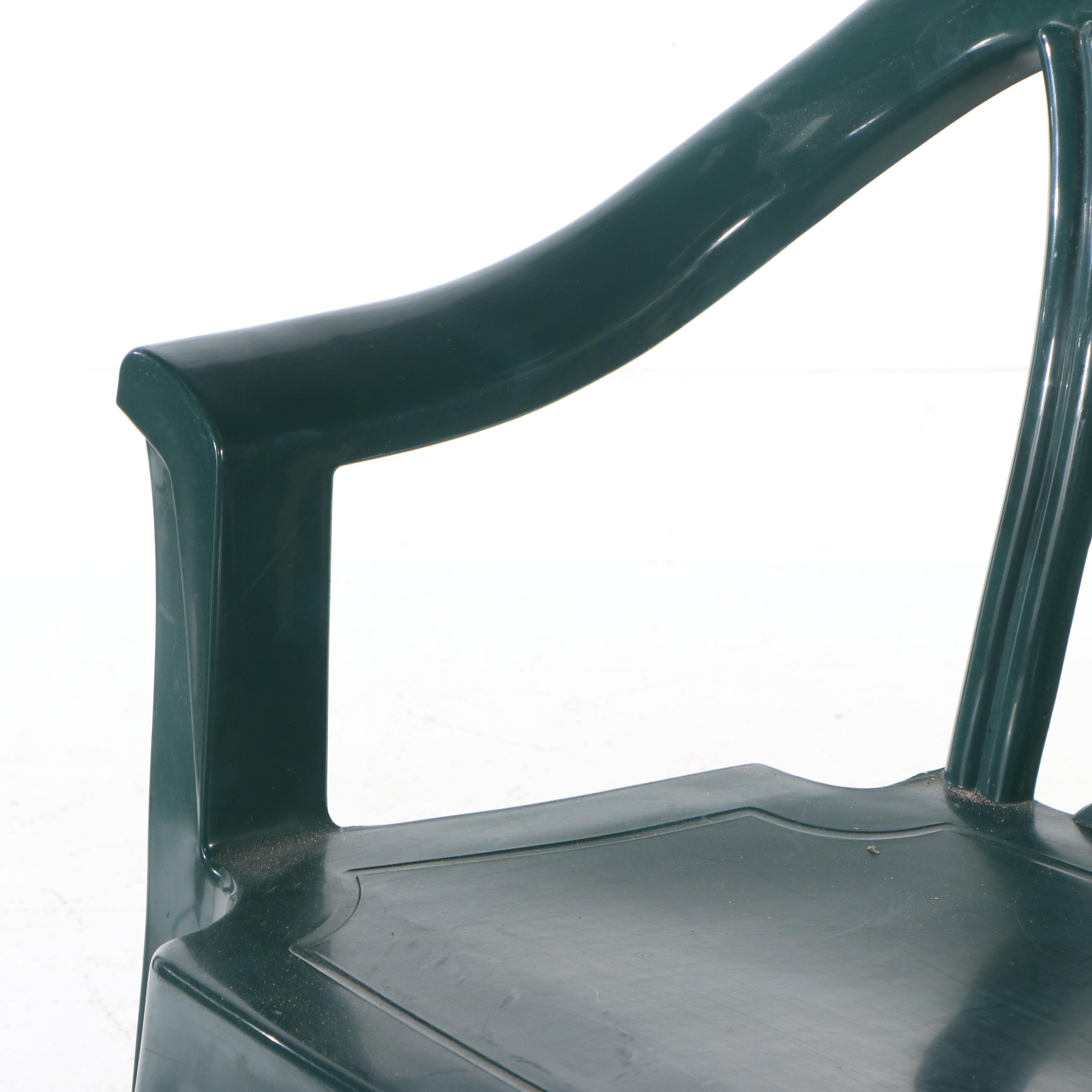 U.S. Leisure Green Plastic Patio Set