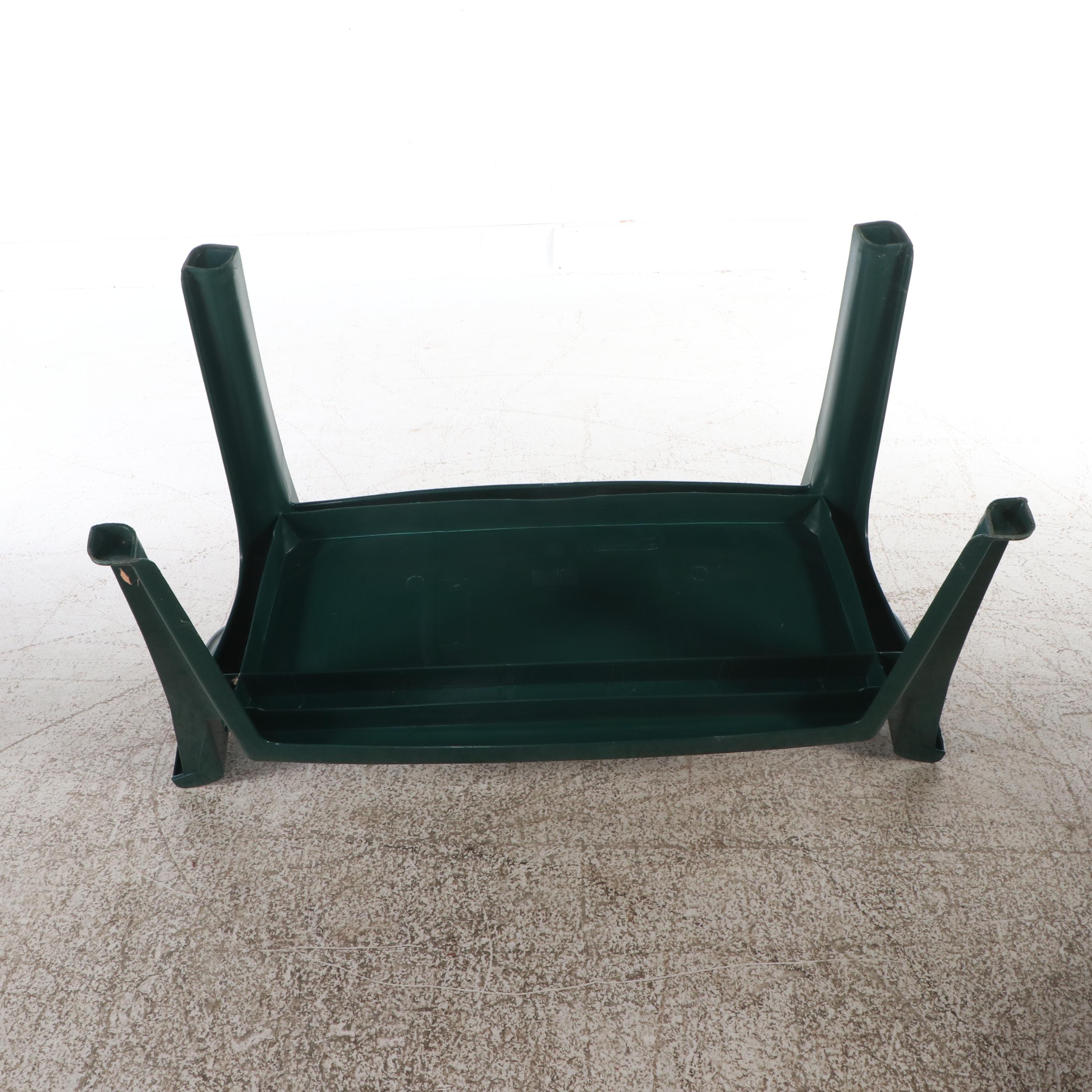 U.S. Leisure Green Plastic Patio Set