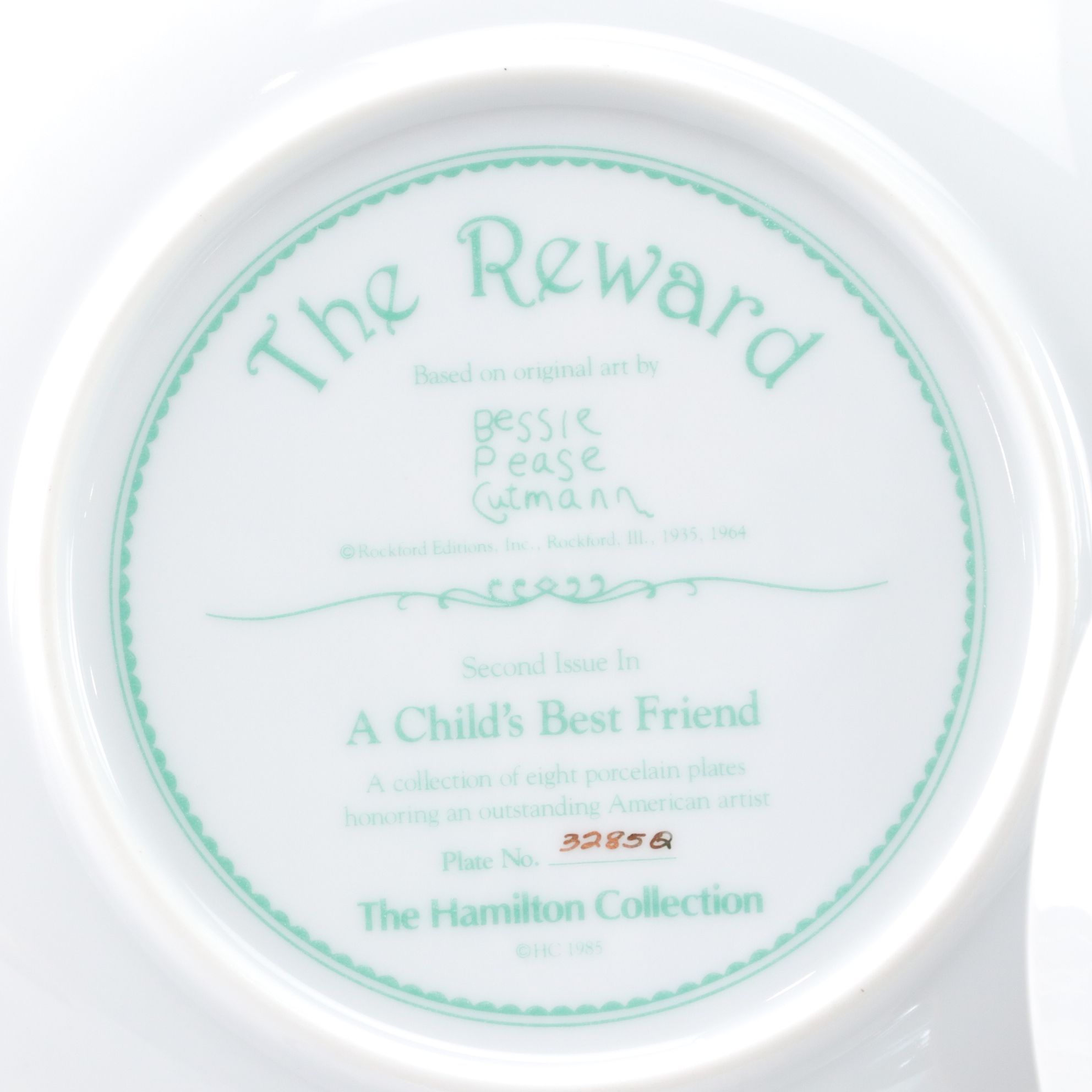 Bessie Pease Gutmann, Donald Zolan and More Collector Plates, 1980s