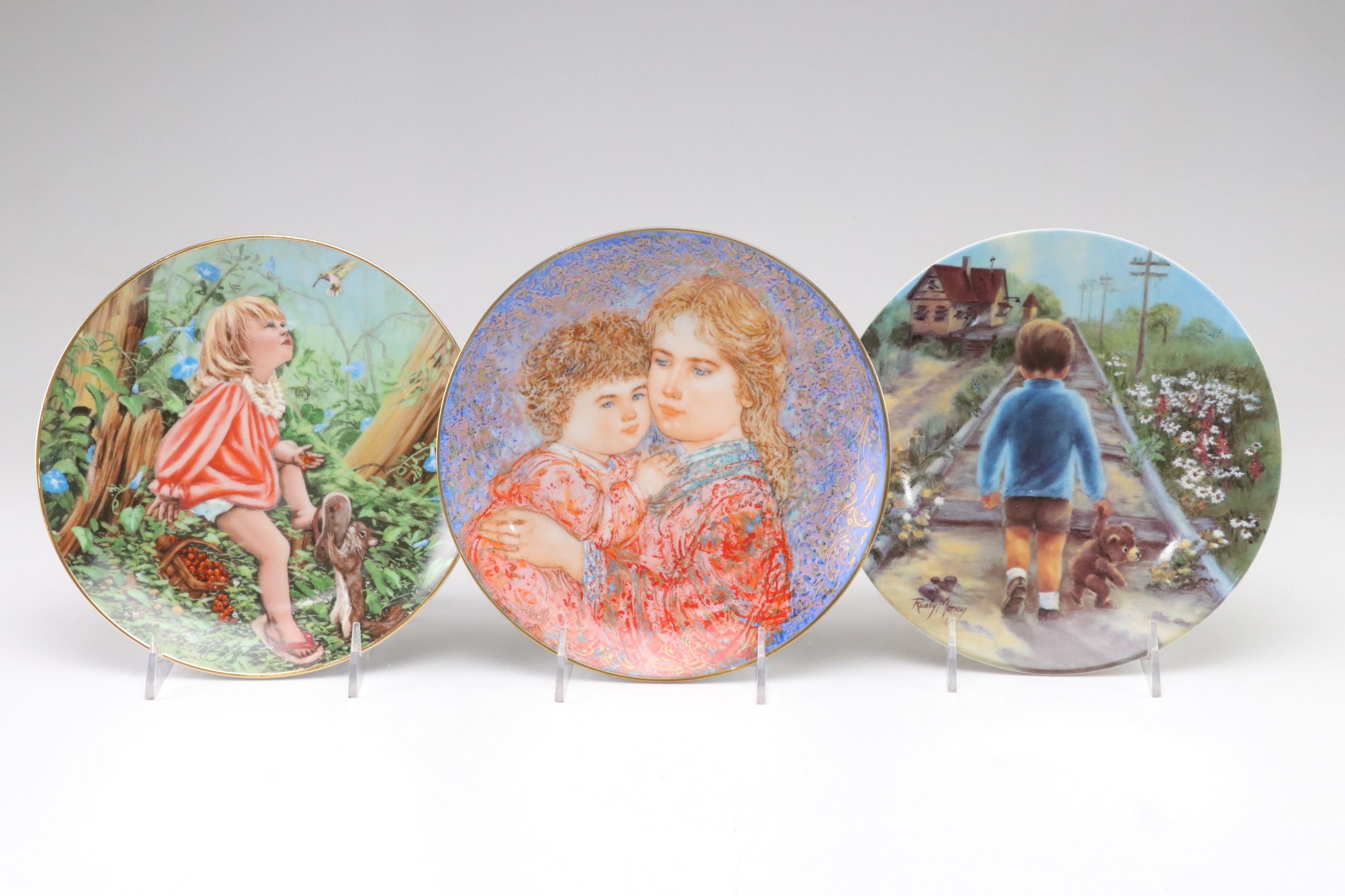 Bessie Pease Gutmann, Donald Zolan and More Collector Plates, 1980s