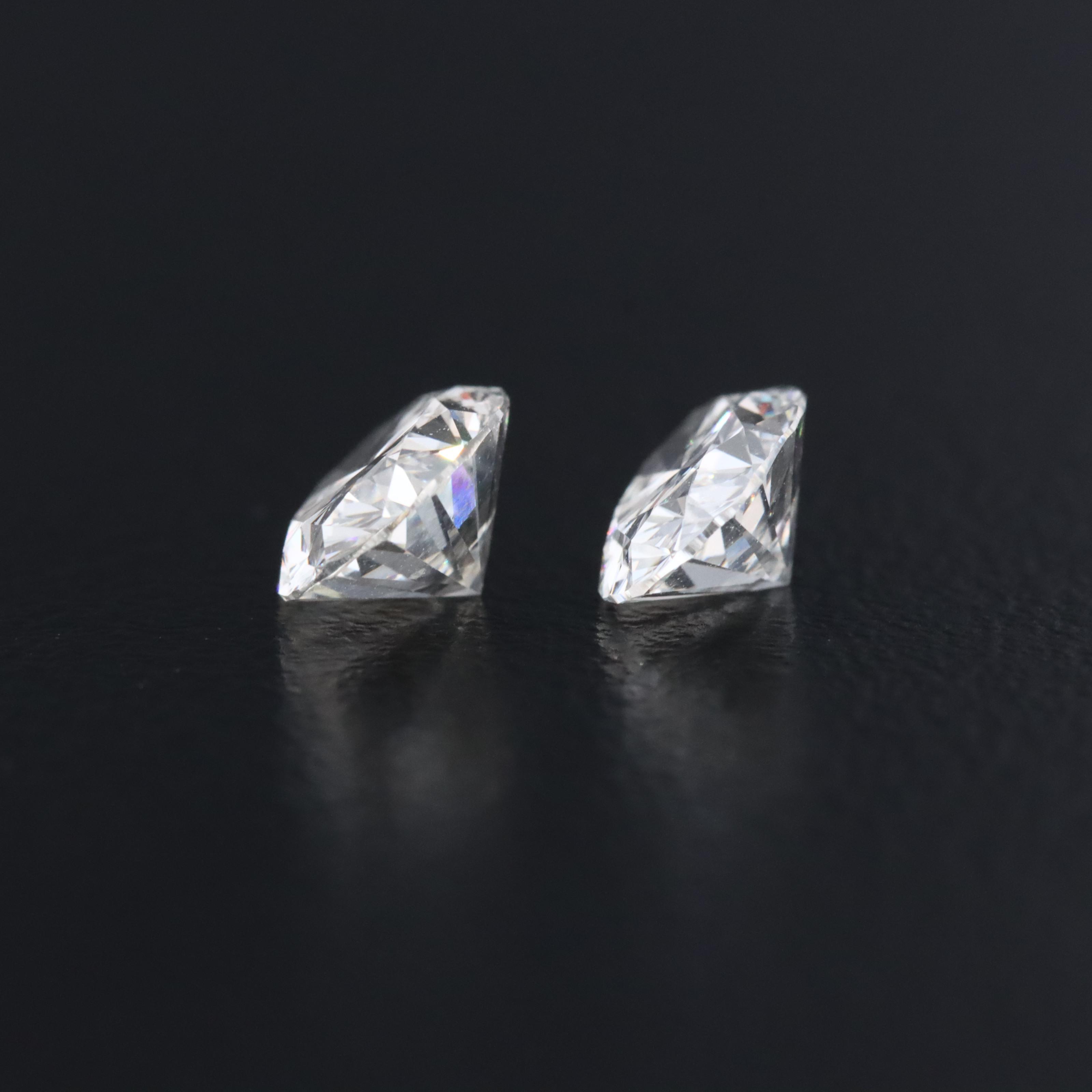 Loose 1.95 CTW Lab Grown Diamond Pair