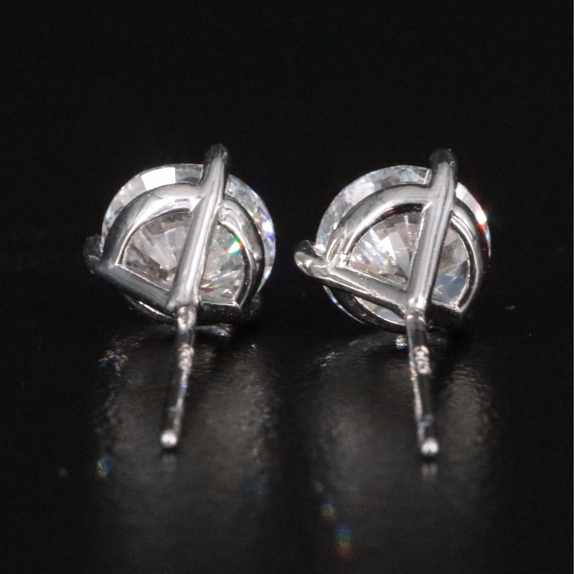 14K 1.92 CTW Lab Grown Diamond Stud Earrings