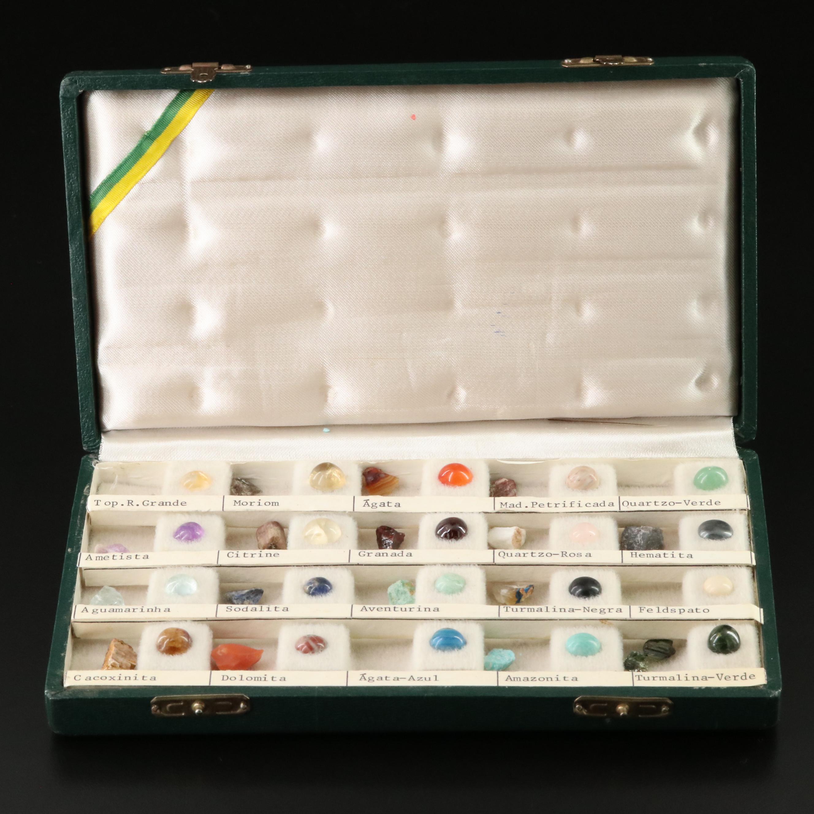 Loose Gemstone Collection Featuring Aquarmarine, Amazonite and Tourmaline