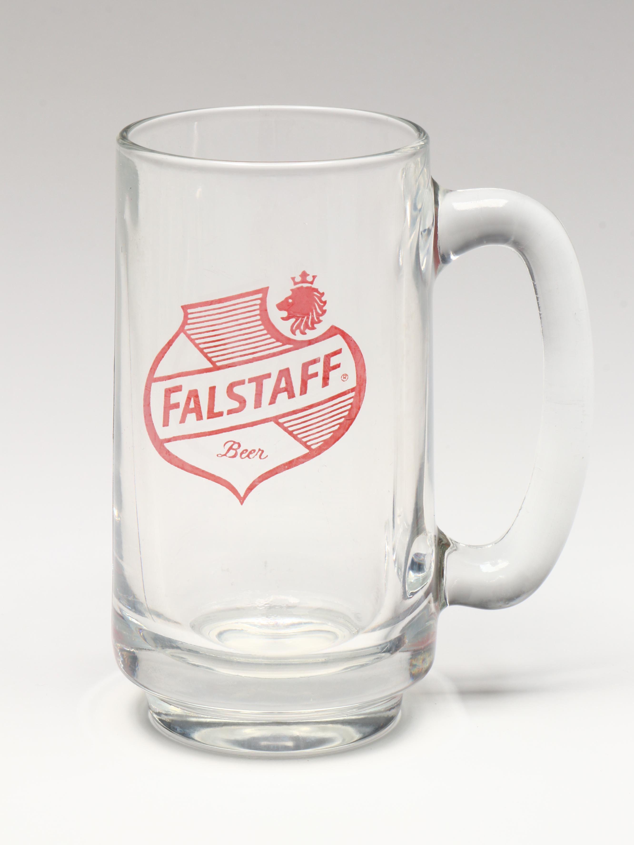 Vintage Coors Glasses, Falstaff Beer Mugs and Other Drinking Glasses