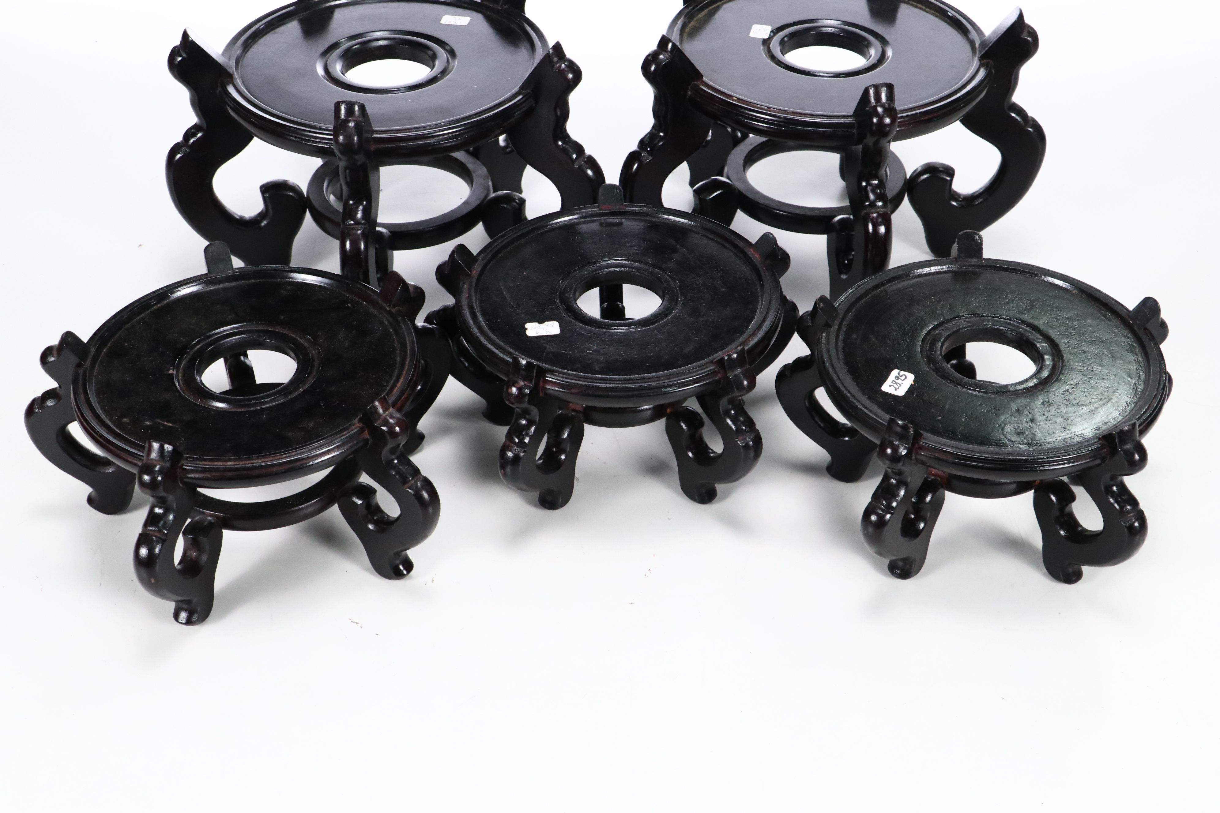 Black Wooden Planter Stands and Bases