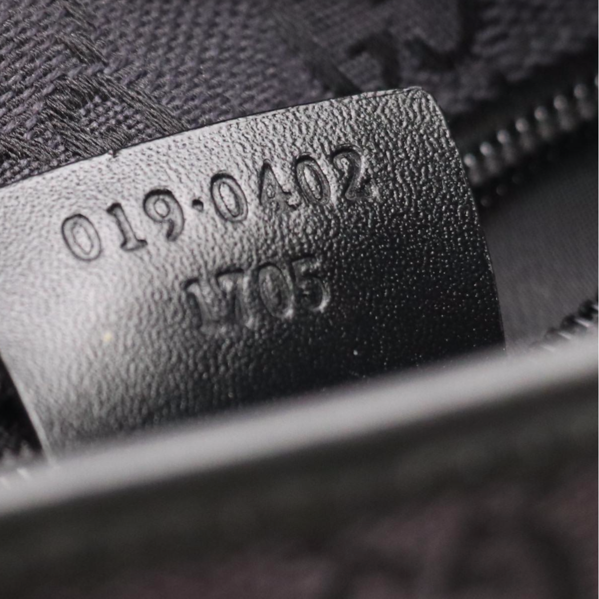 Gucci Web Strap Shoulder Bag in Black GG Canvas and Leather