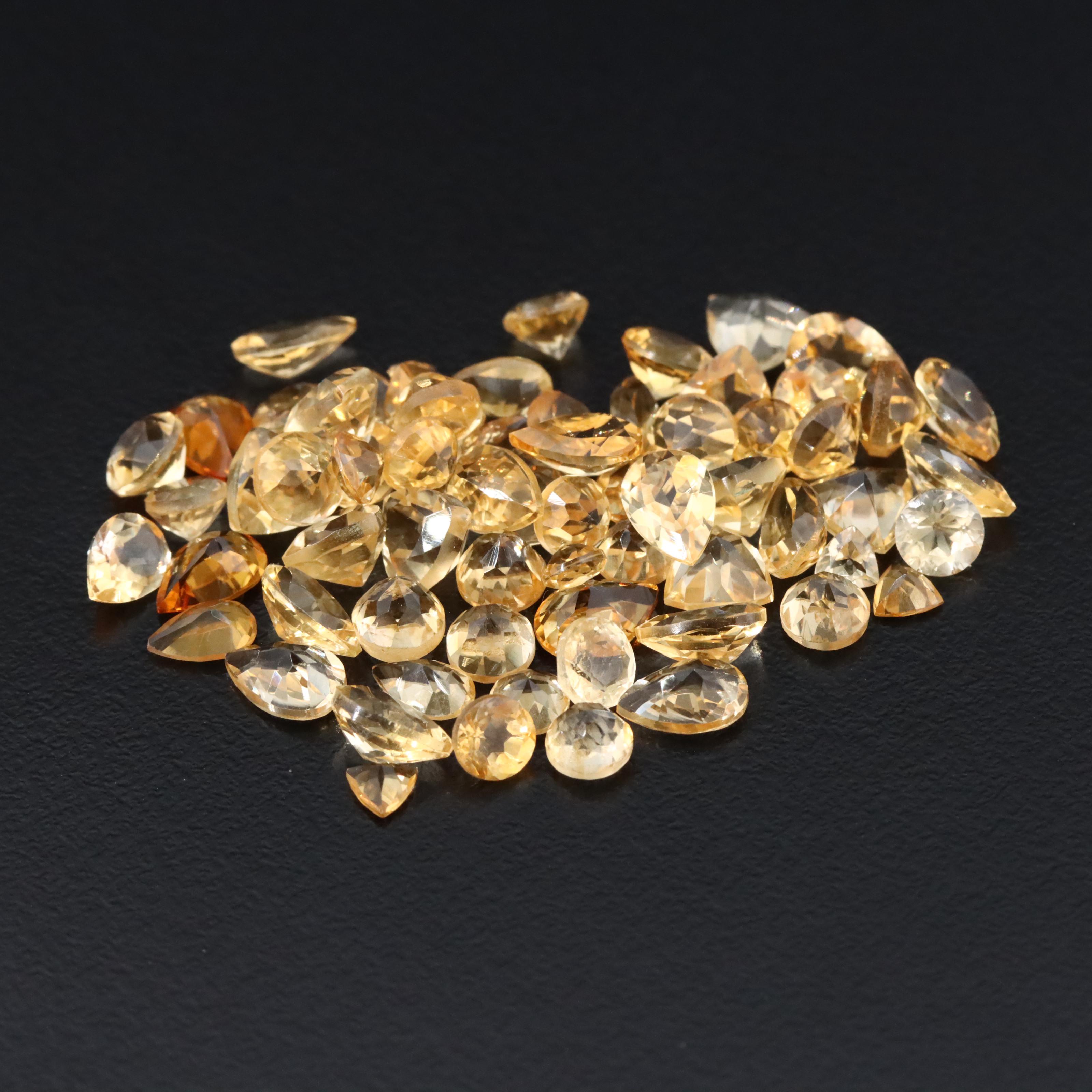 Loose 20.15 CTW Citrines