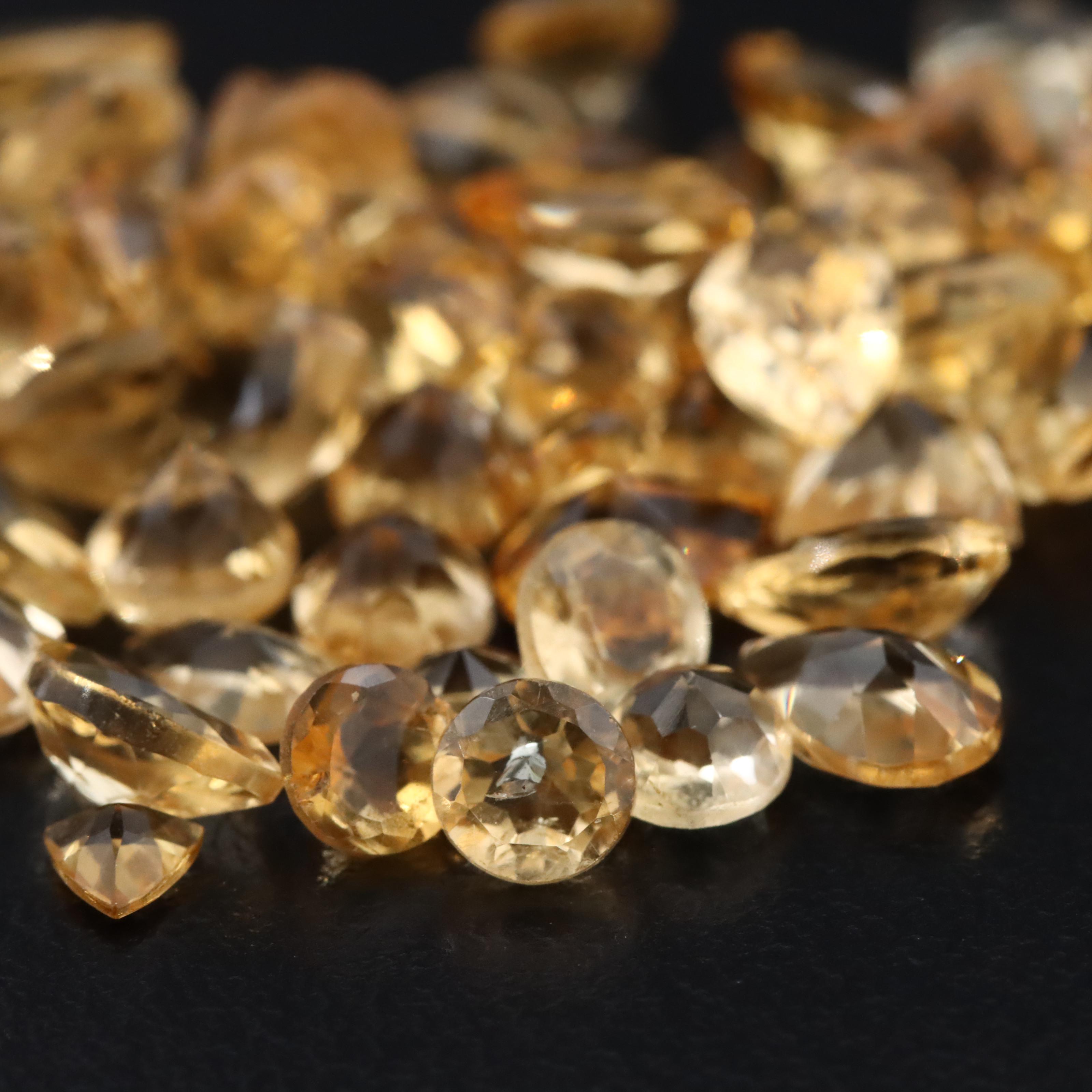 Loose 20.15 CTW Citrines