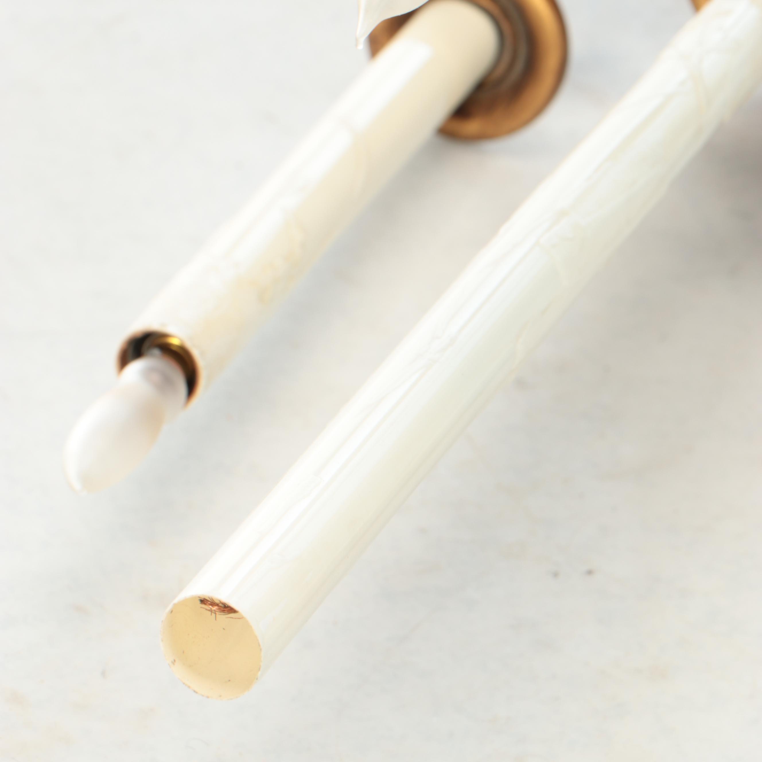 48" Burnished Gold Finish Wall Mount Candelabra Sconce