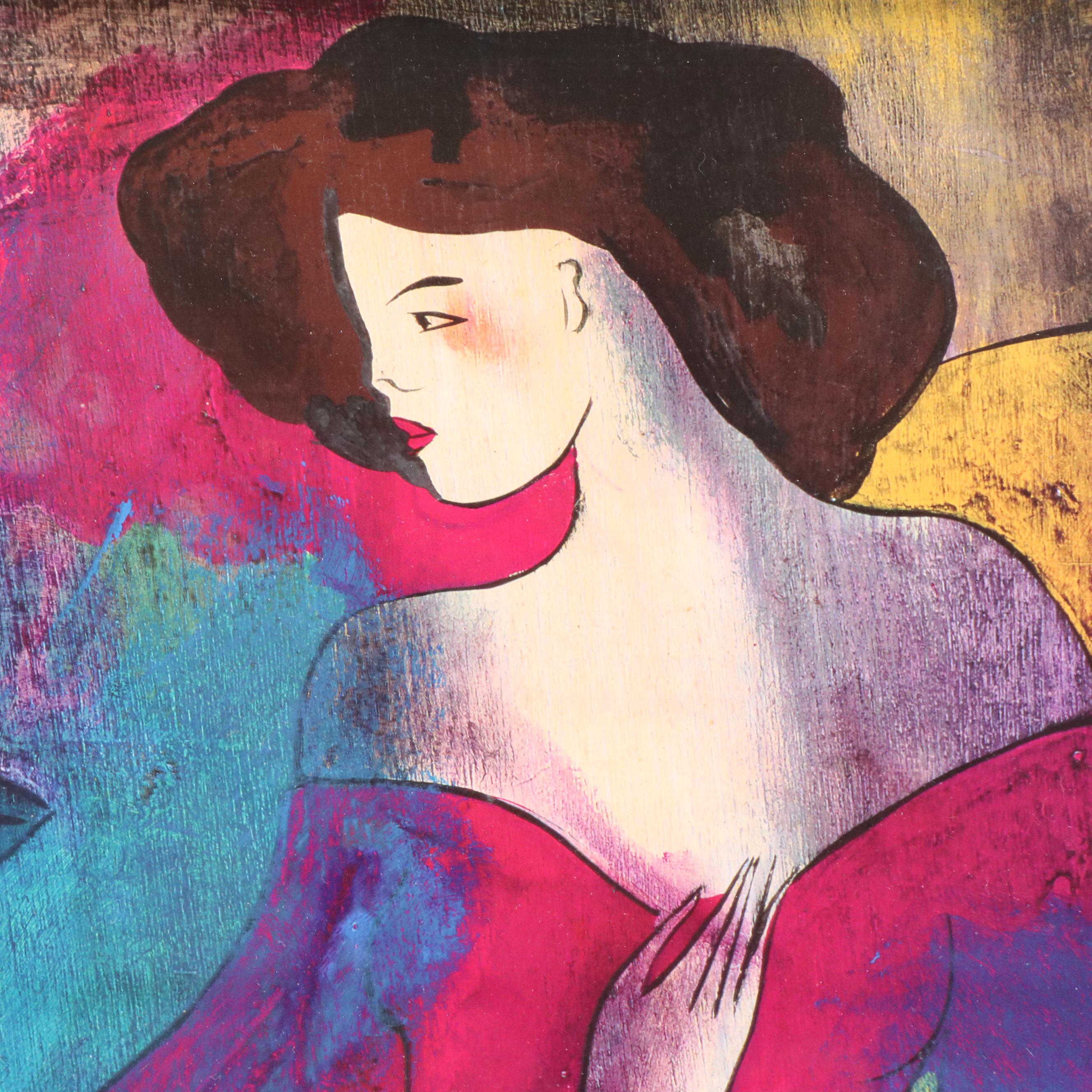 Seriolithograph After Linda Le Kinff "Annabella"