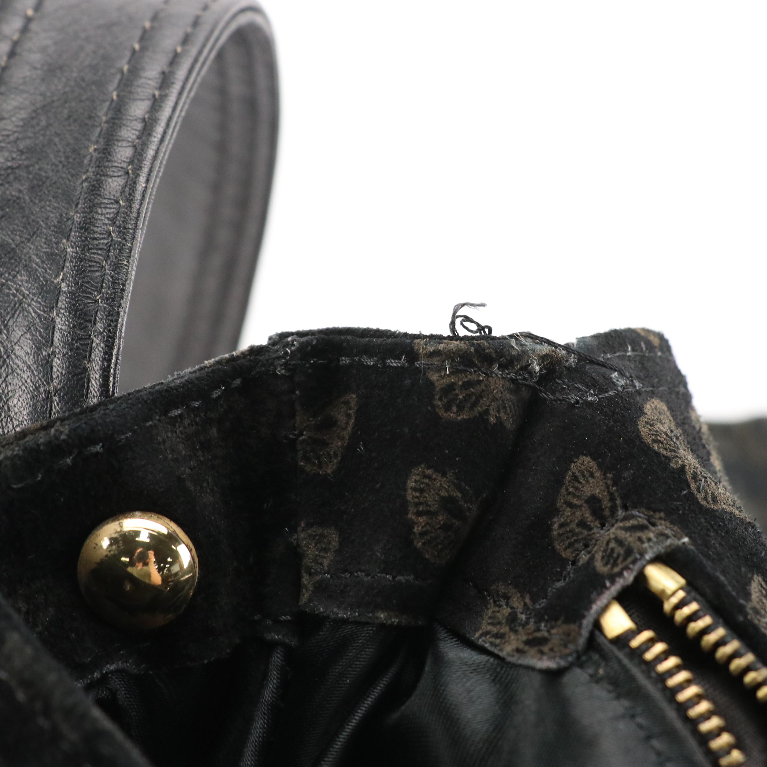 Bottega Veneta Slouchy Saddle-Flap Shoulder Bag in Butterfly Print Suede