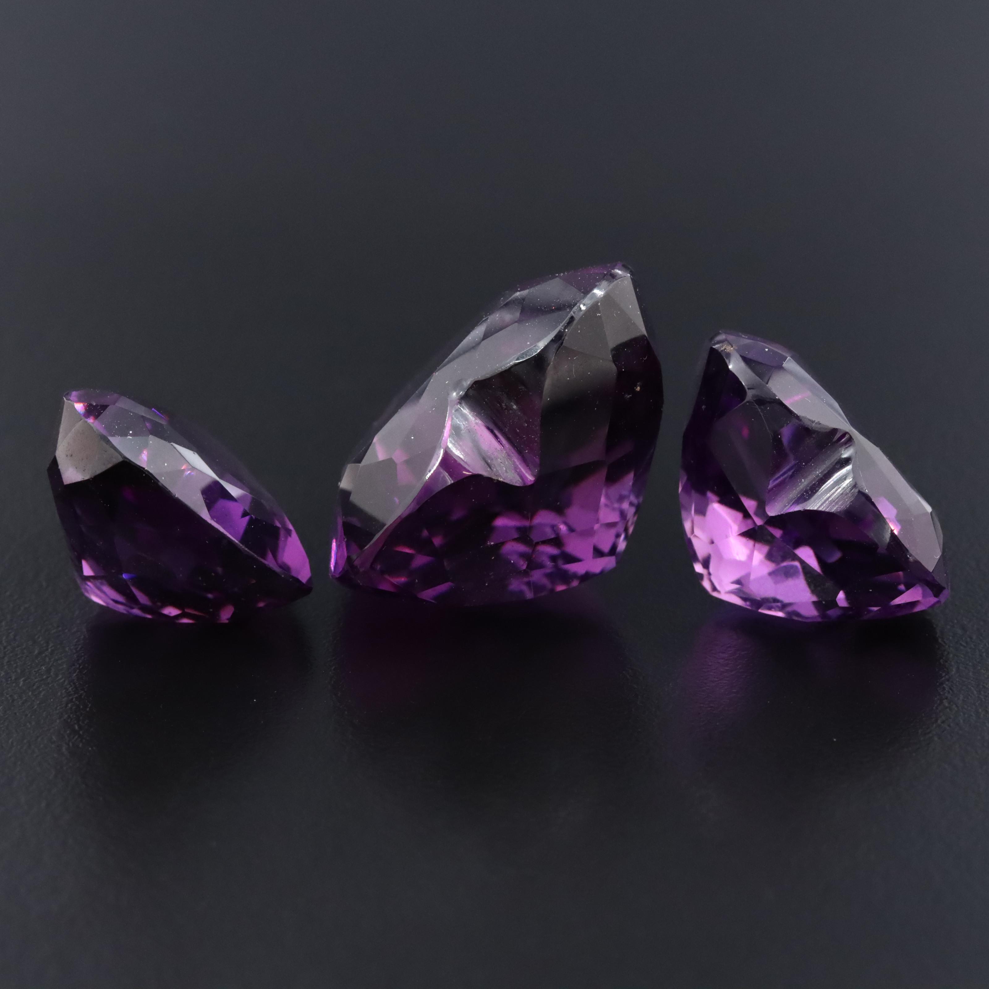 Loose 116.67 CTW Amethysts