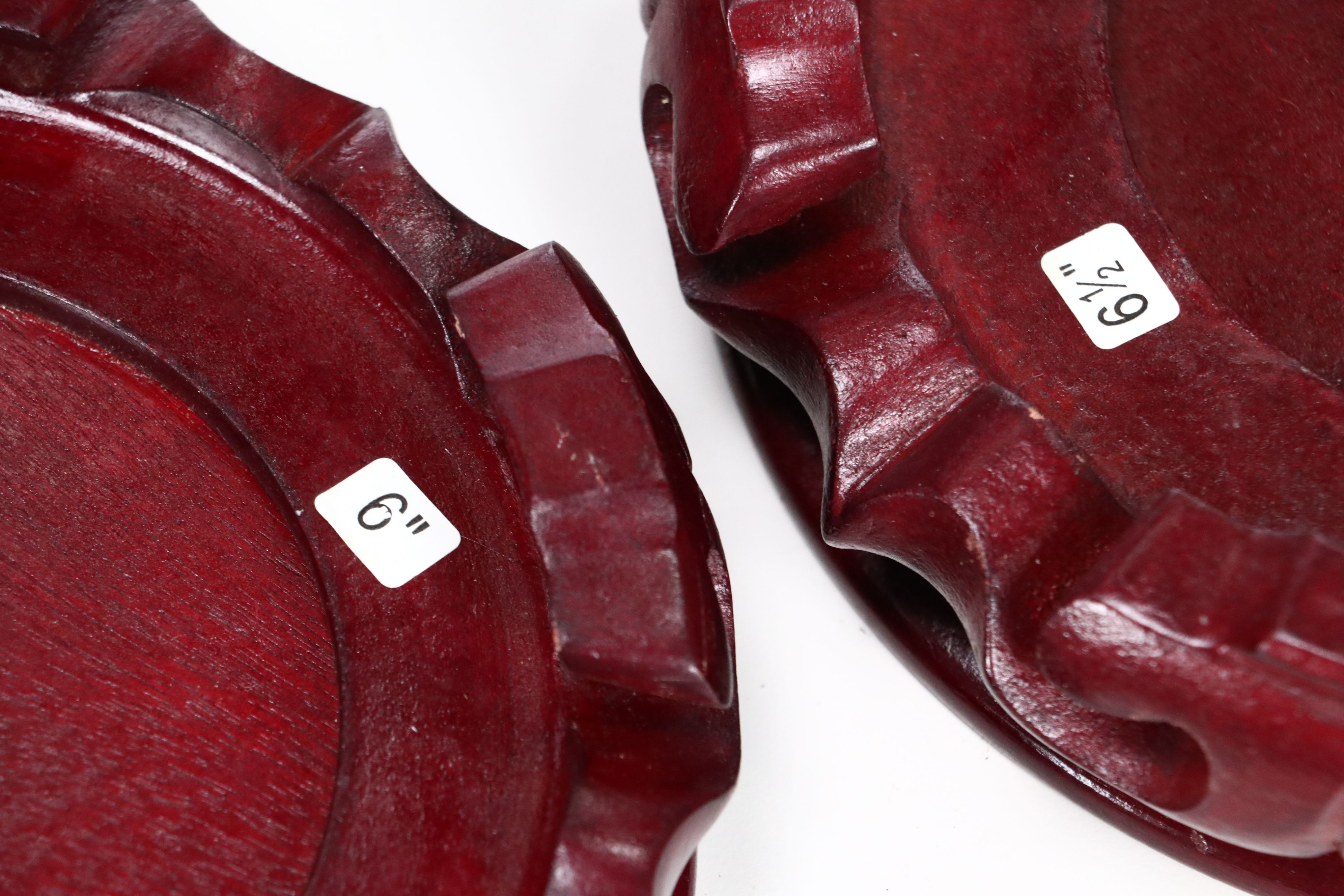 Carved Wood Art Stands and Vase Pedestals