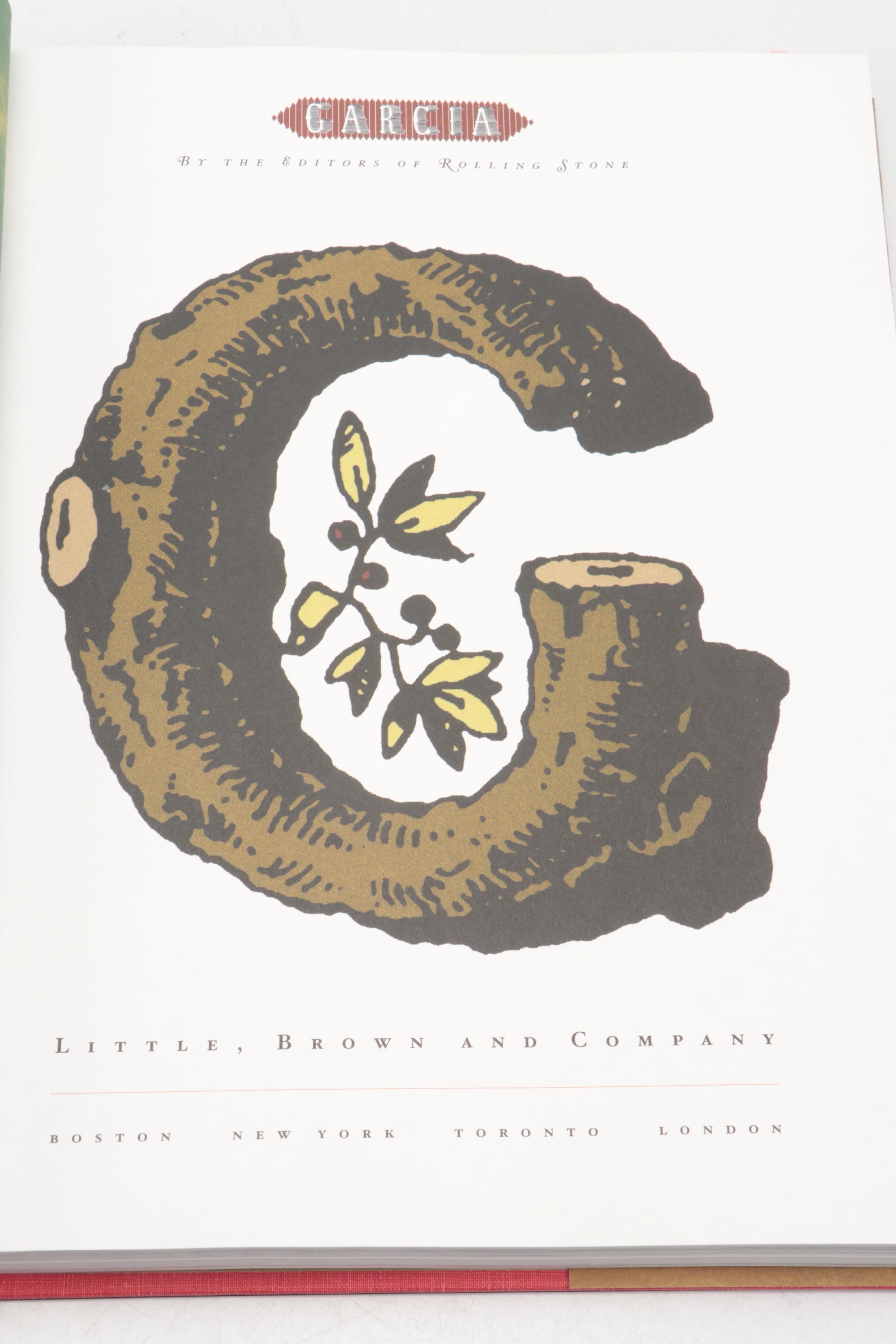 First Edition "Garcia" by the Editors of Rolling Stone, 1995