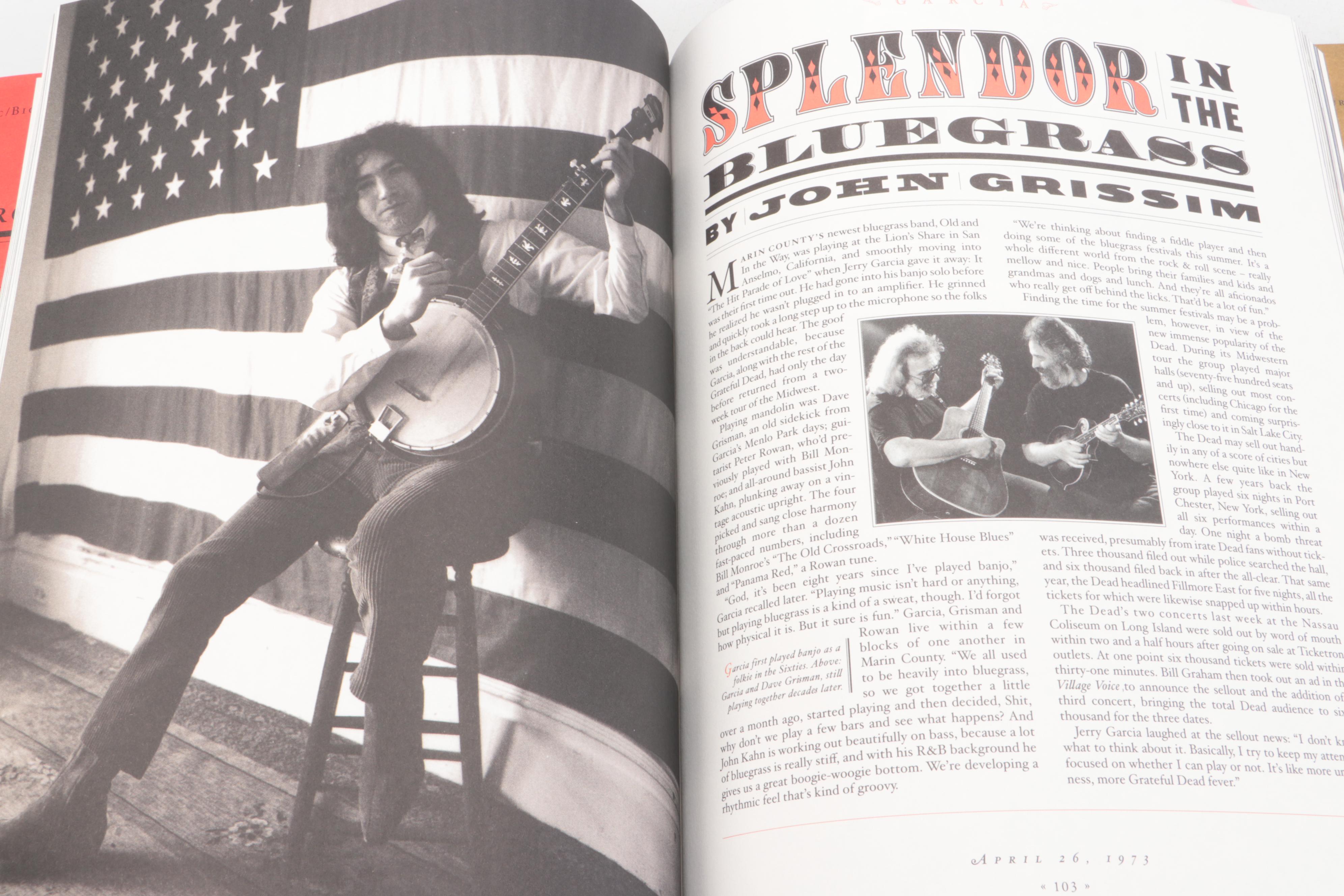 First Edition "Garcia" by the Editors of Rolling Stone, 1995