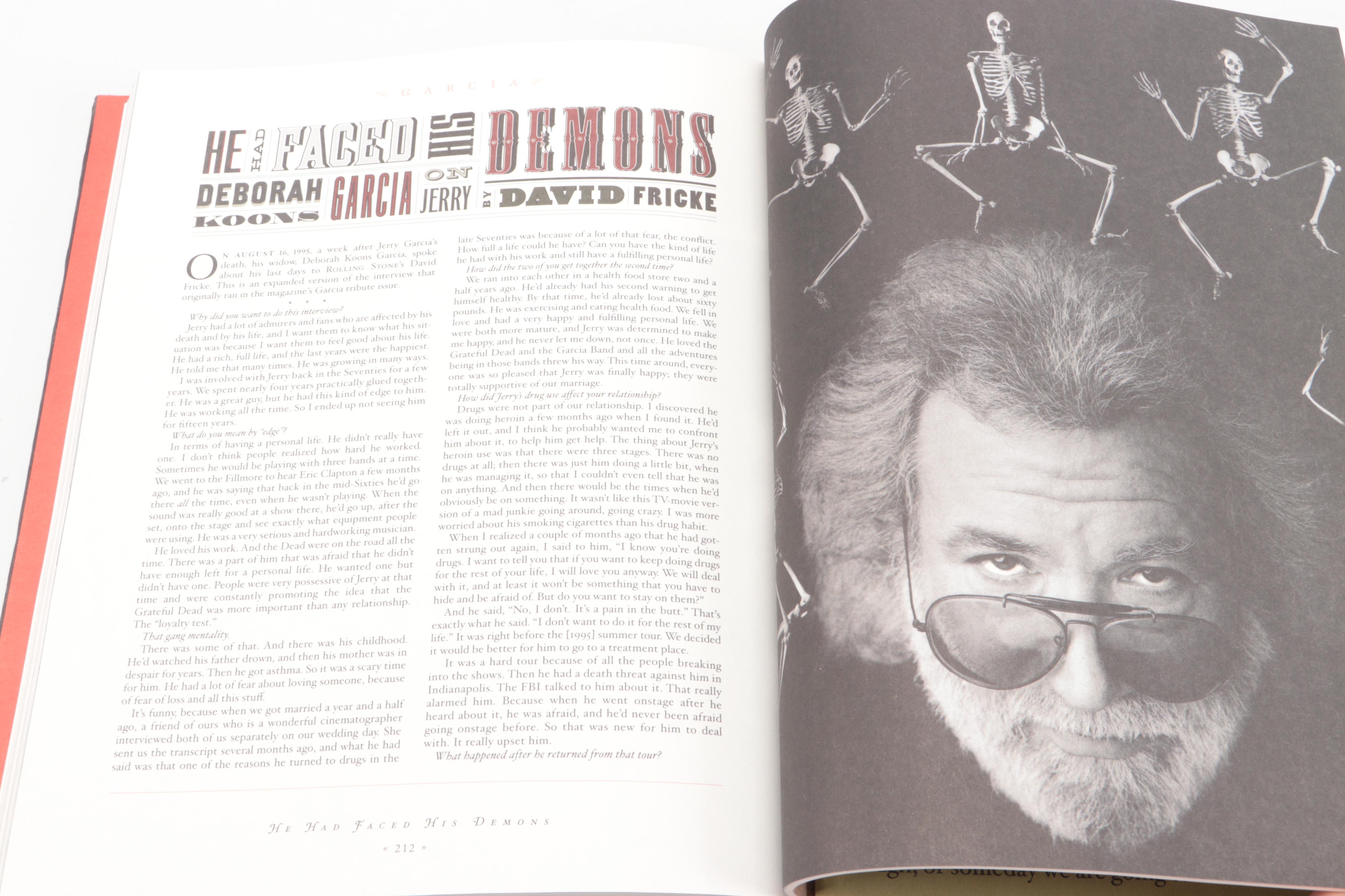 First Edition "Garcia" by the Editors of Rolling Stone, 1995