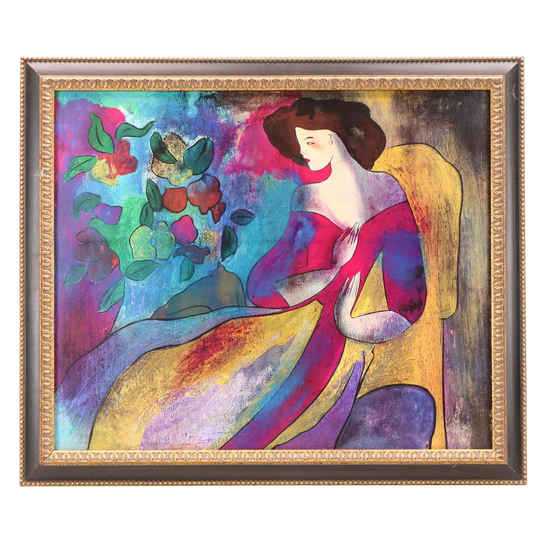 Seriolithograph After Linda Le Kinff "Annabella"