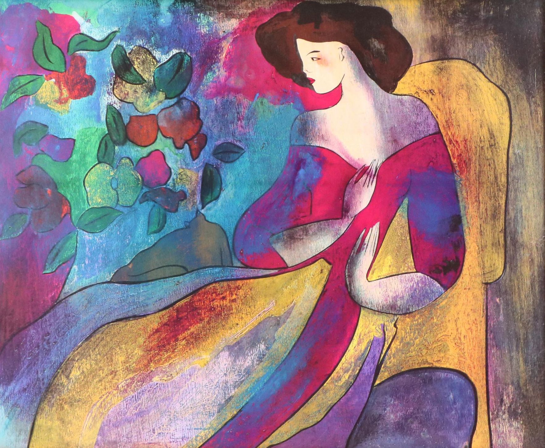 Seriolithograph After Linda Le Kinff "Annabella"