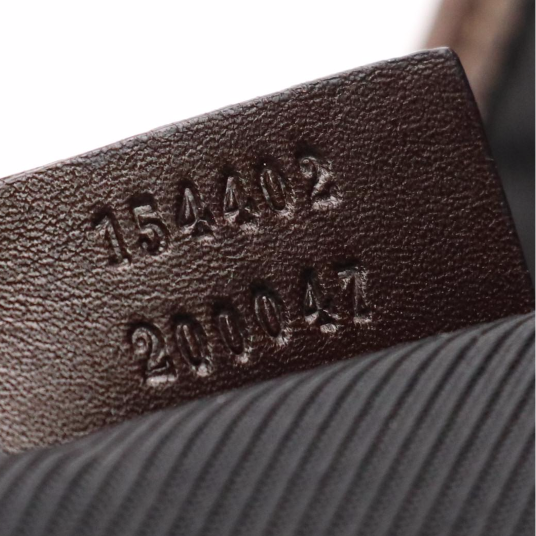 Gucci Large Bamboo Horsebit Print Tote in Canvas and Brown Leather Trim