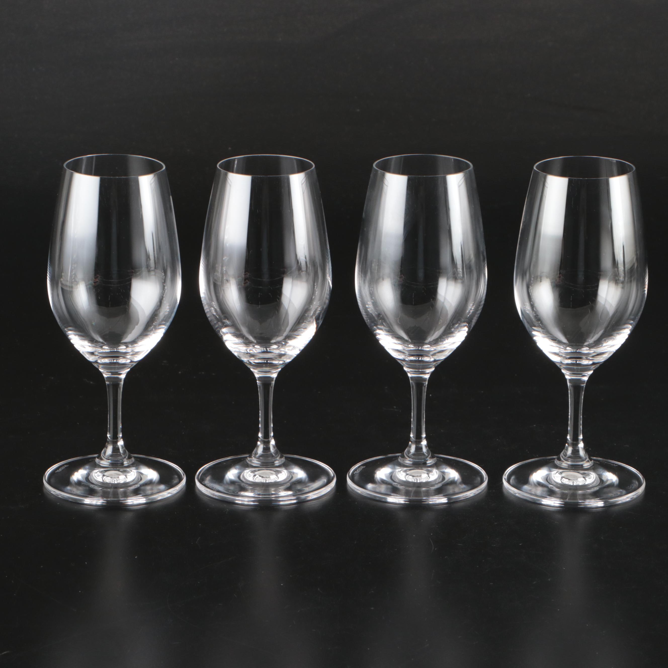 Marquis by Waterford Martini Glasses with Riedel Port Glasses