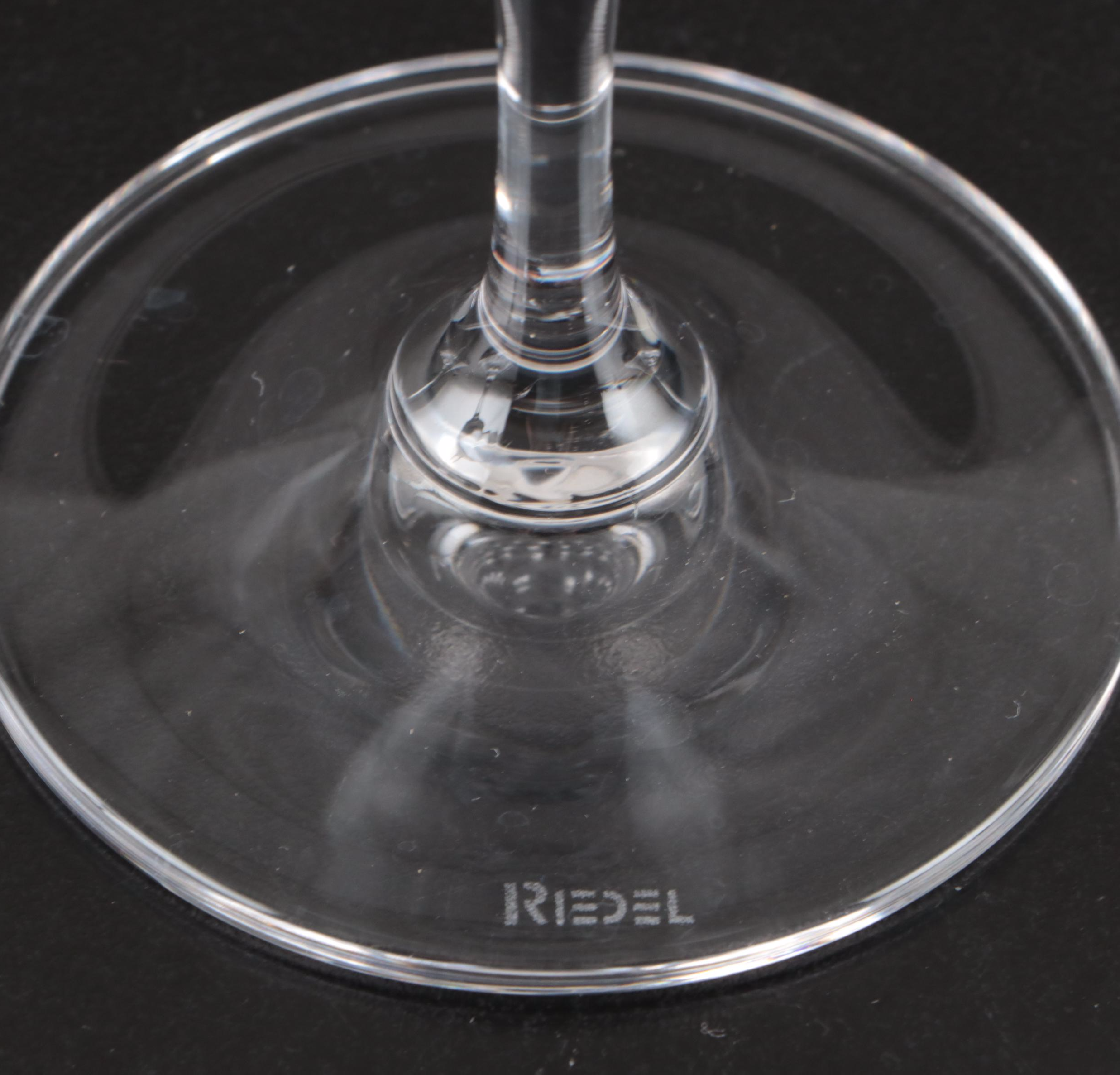 Marquis by Waterford Martini Glasses with Riedel Port Glasses