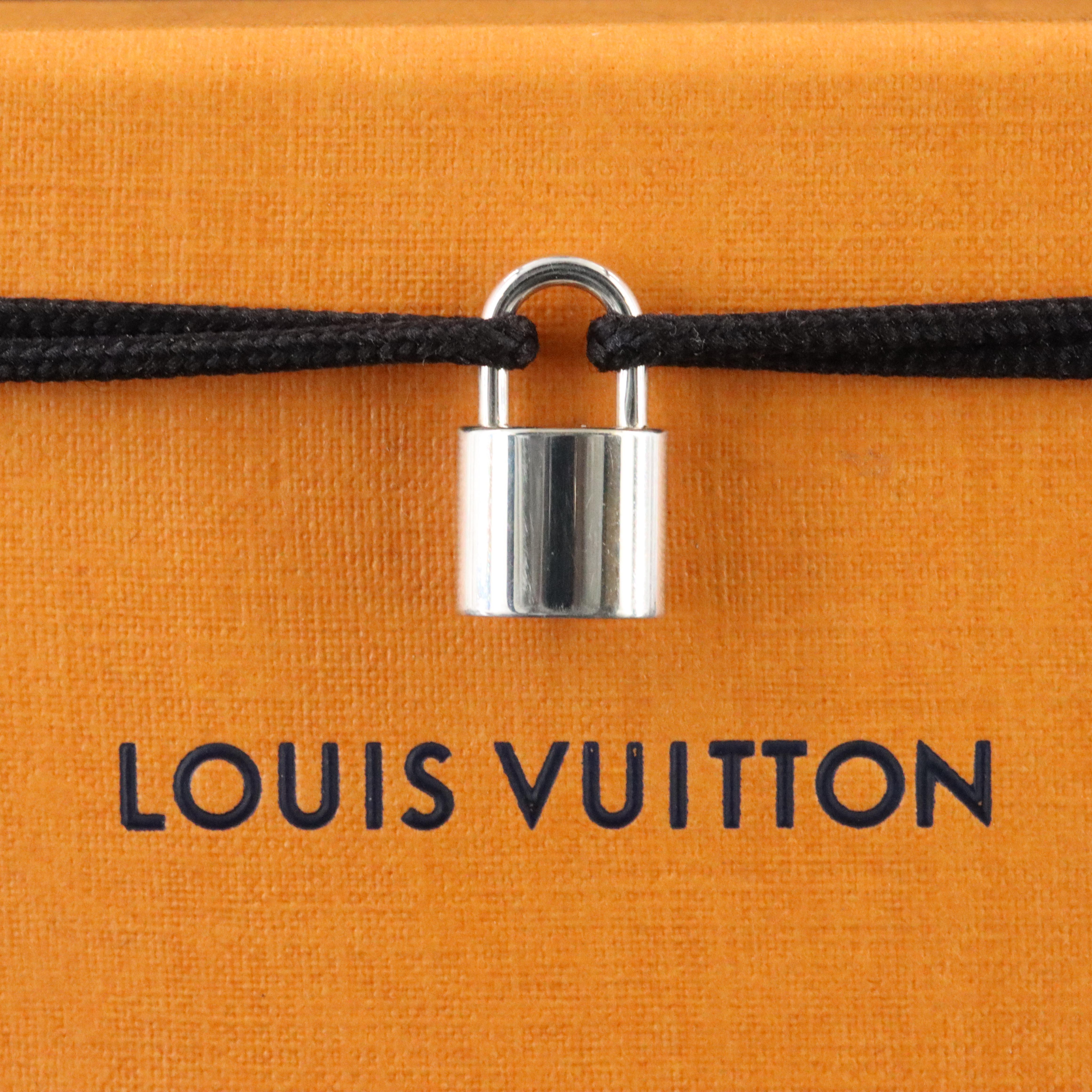 Louis Vuitton Lockit Sterling Padlock Bracelet