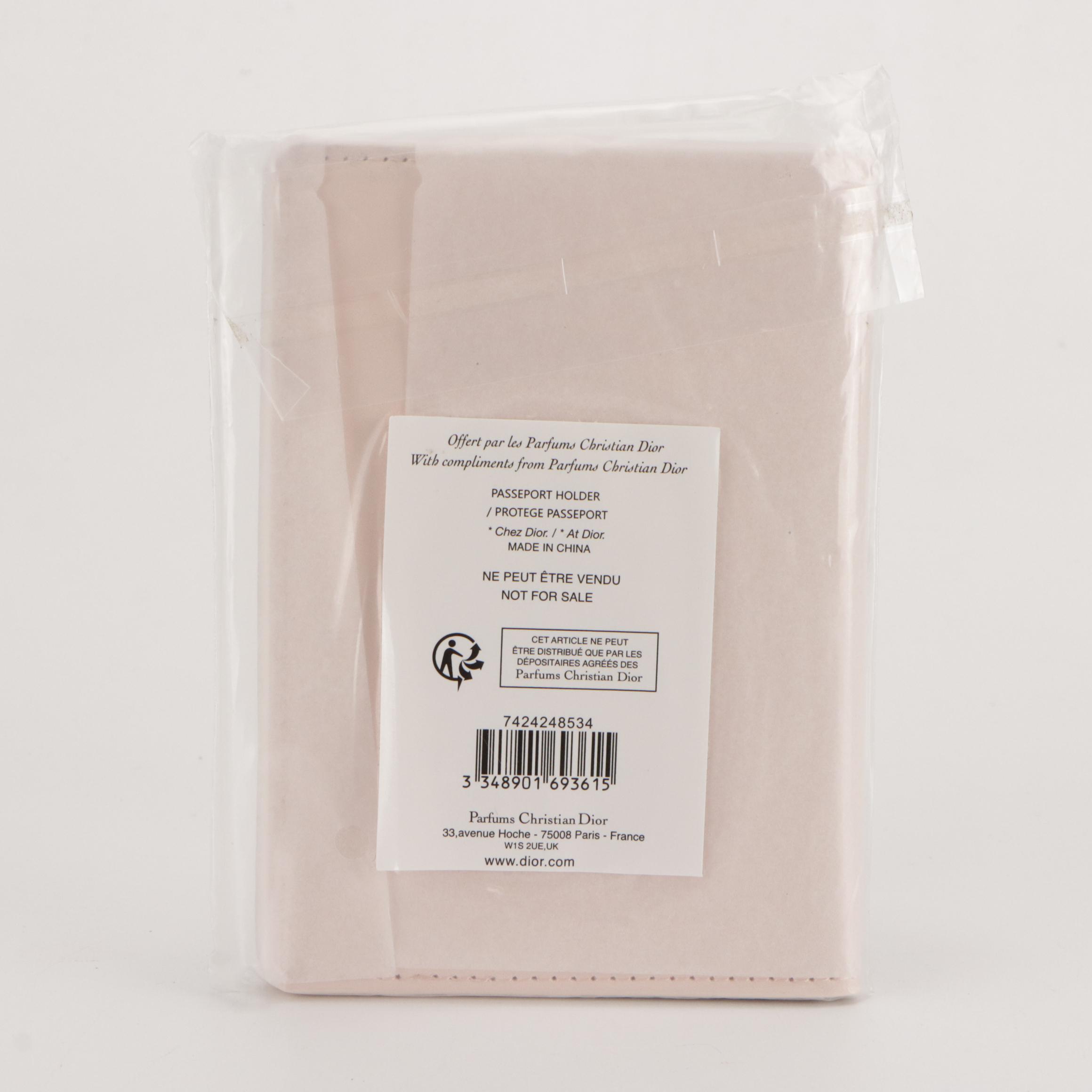 Christian Dior Parfums Promotional Passport Covers