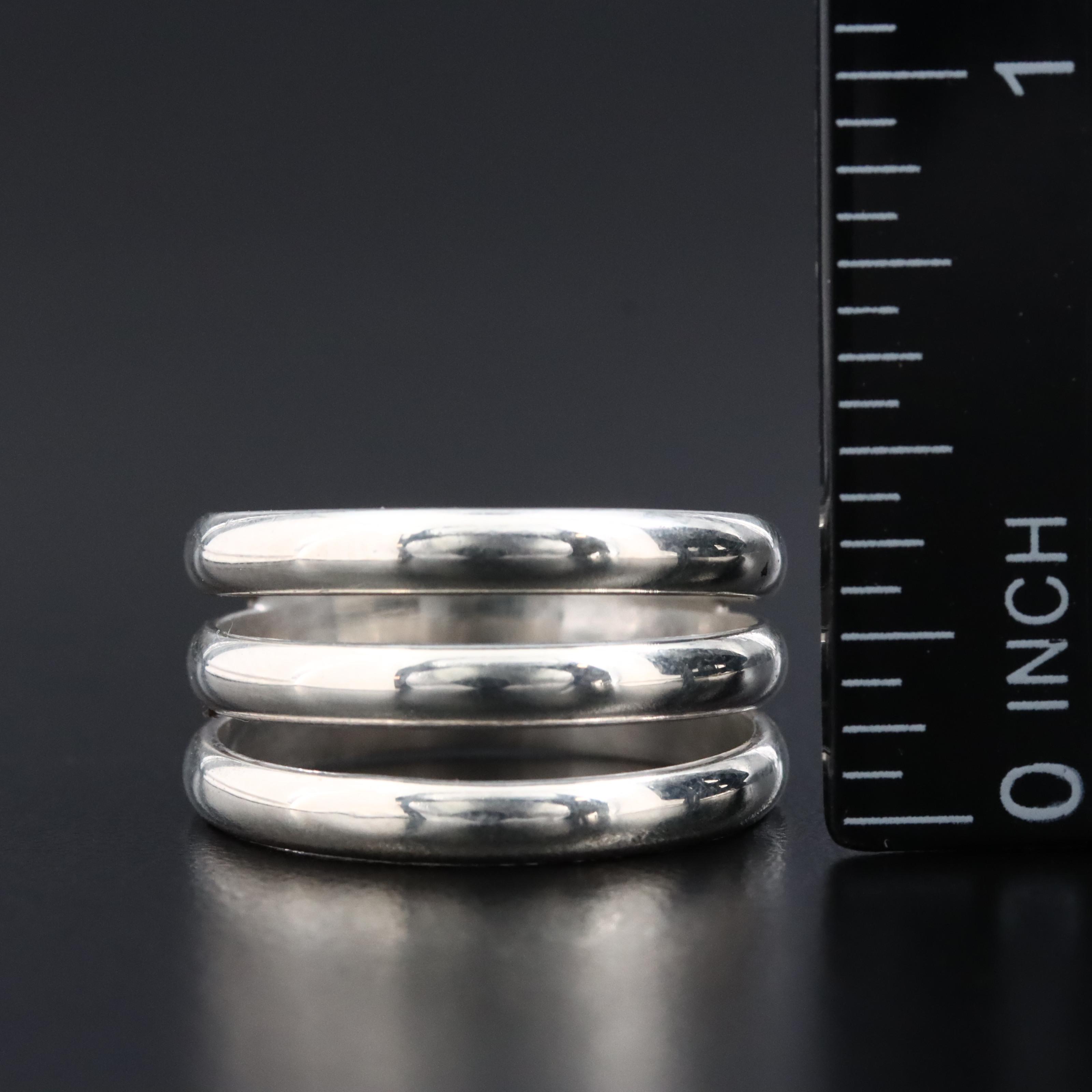 Sterling and 950 Silver Rings