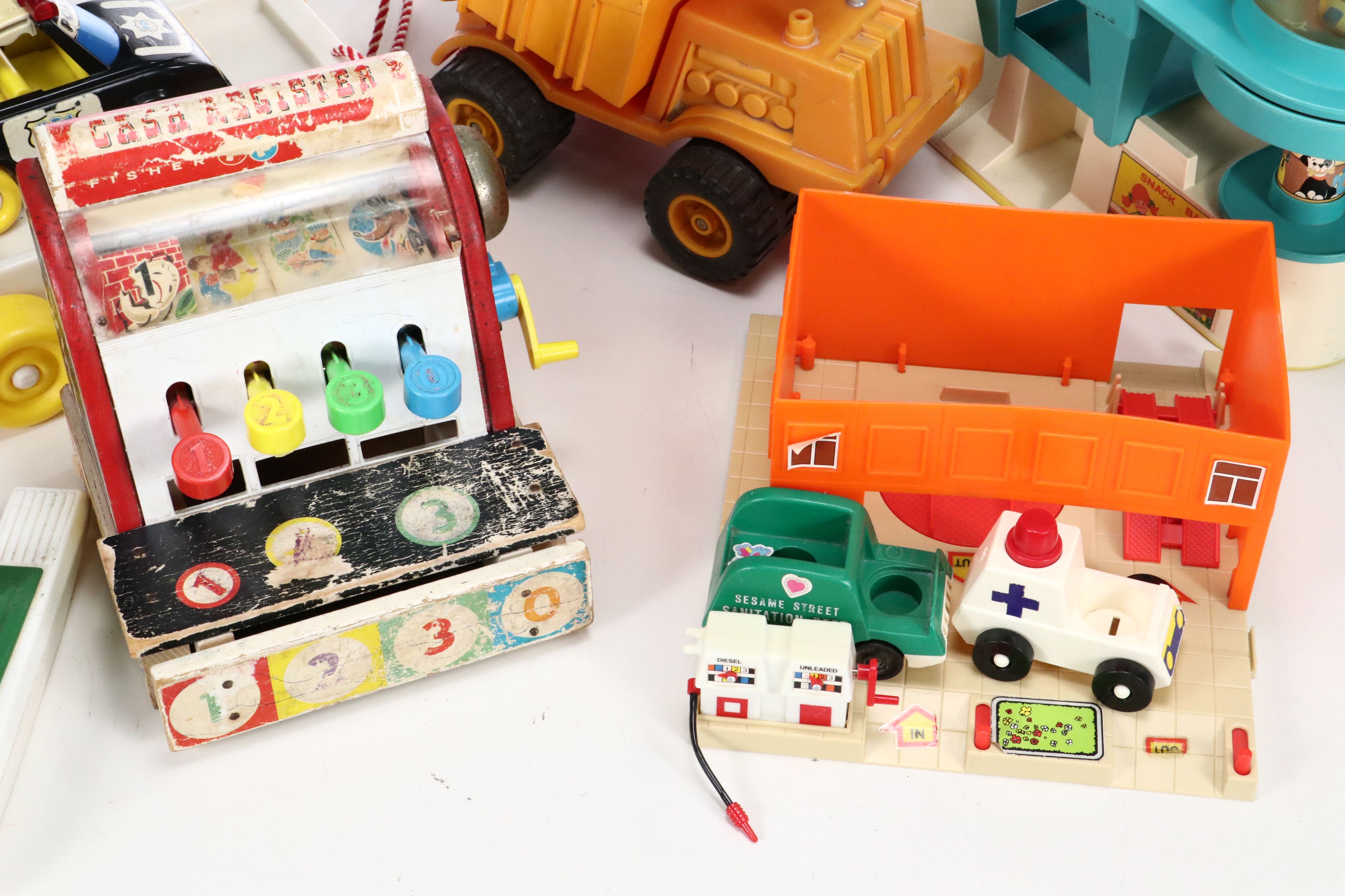 Vintage Fisher-Price Play Family Airport and More Children's Toys