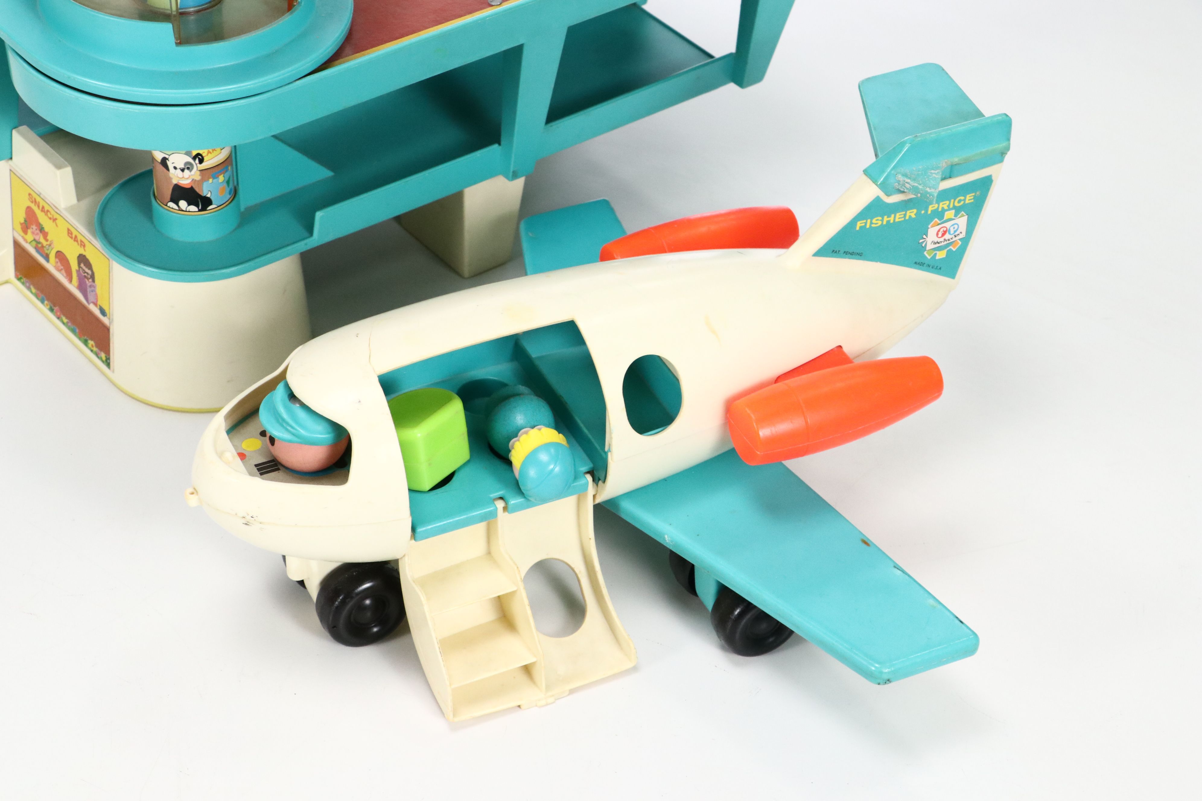 Vintage Fisher-Price Play Family Airport and More Children's Toys