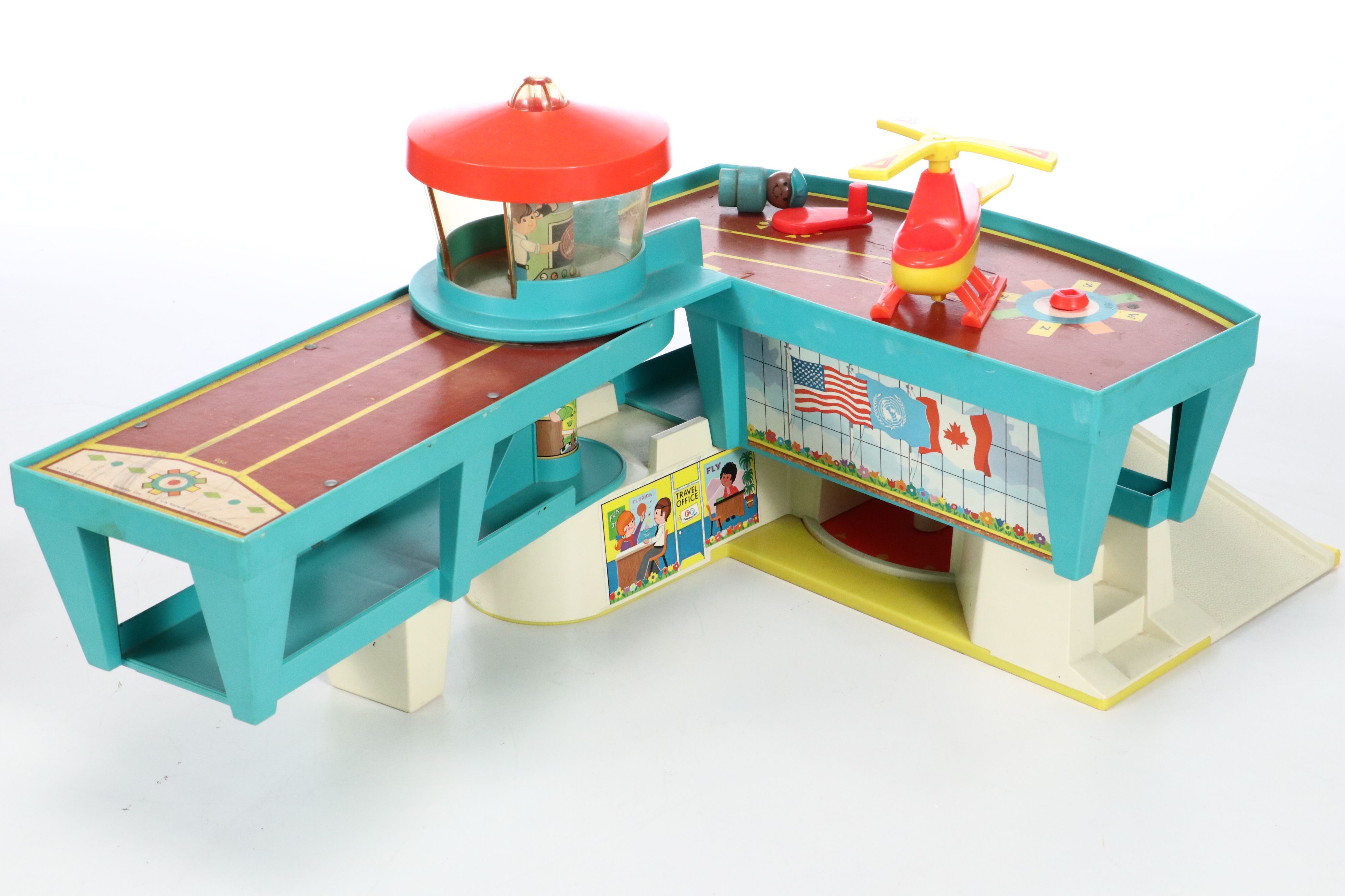 Vintage Fisher-Price Play Family Airport and More Children's Toys