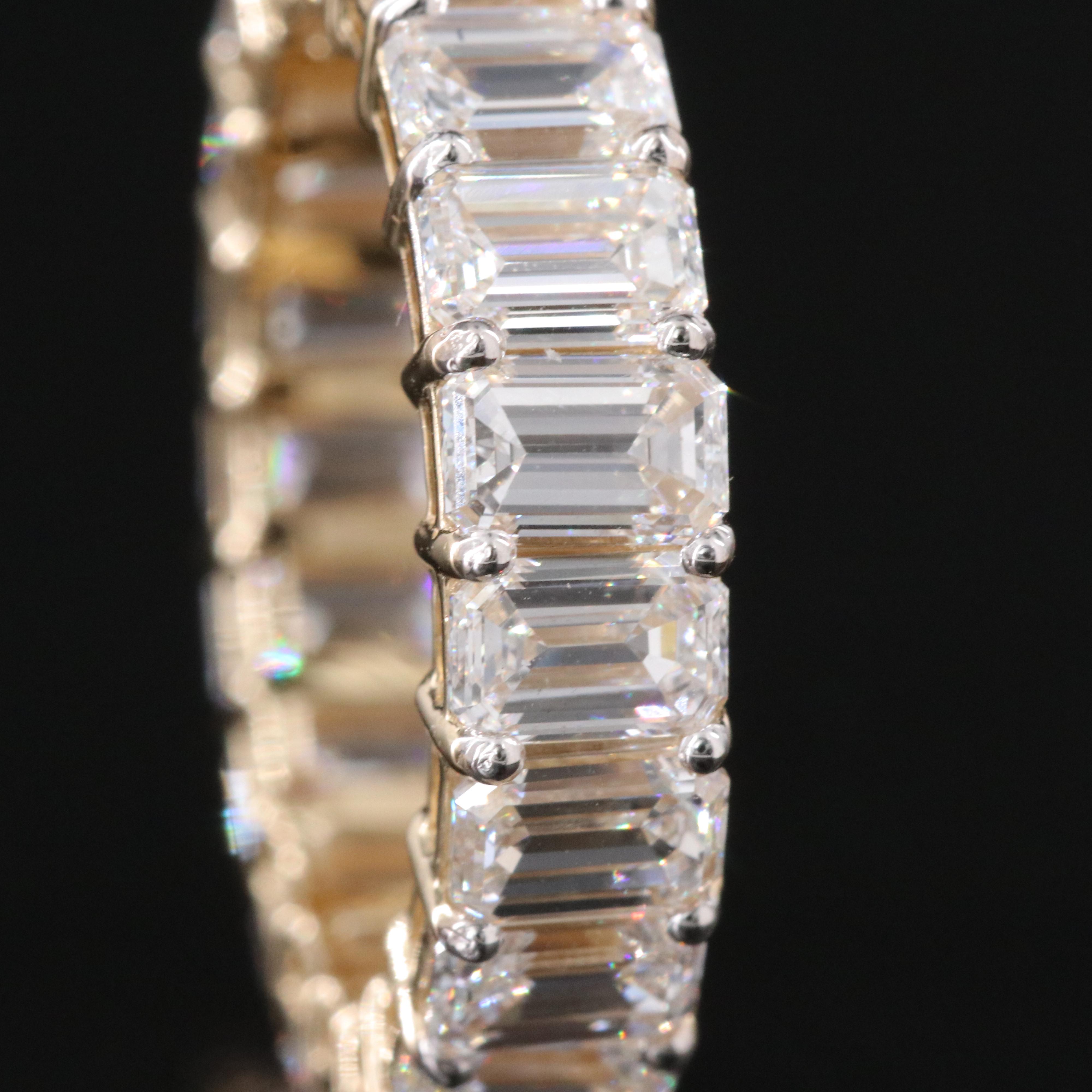 14K 5.69 CTW Lab Grown Diamond Eternity Band