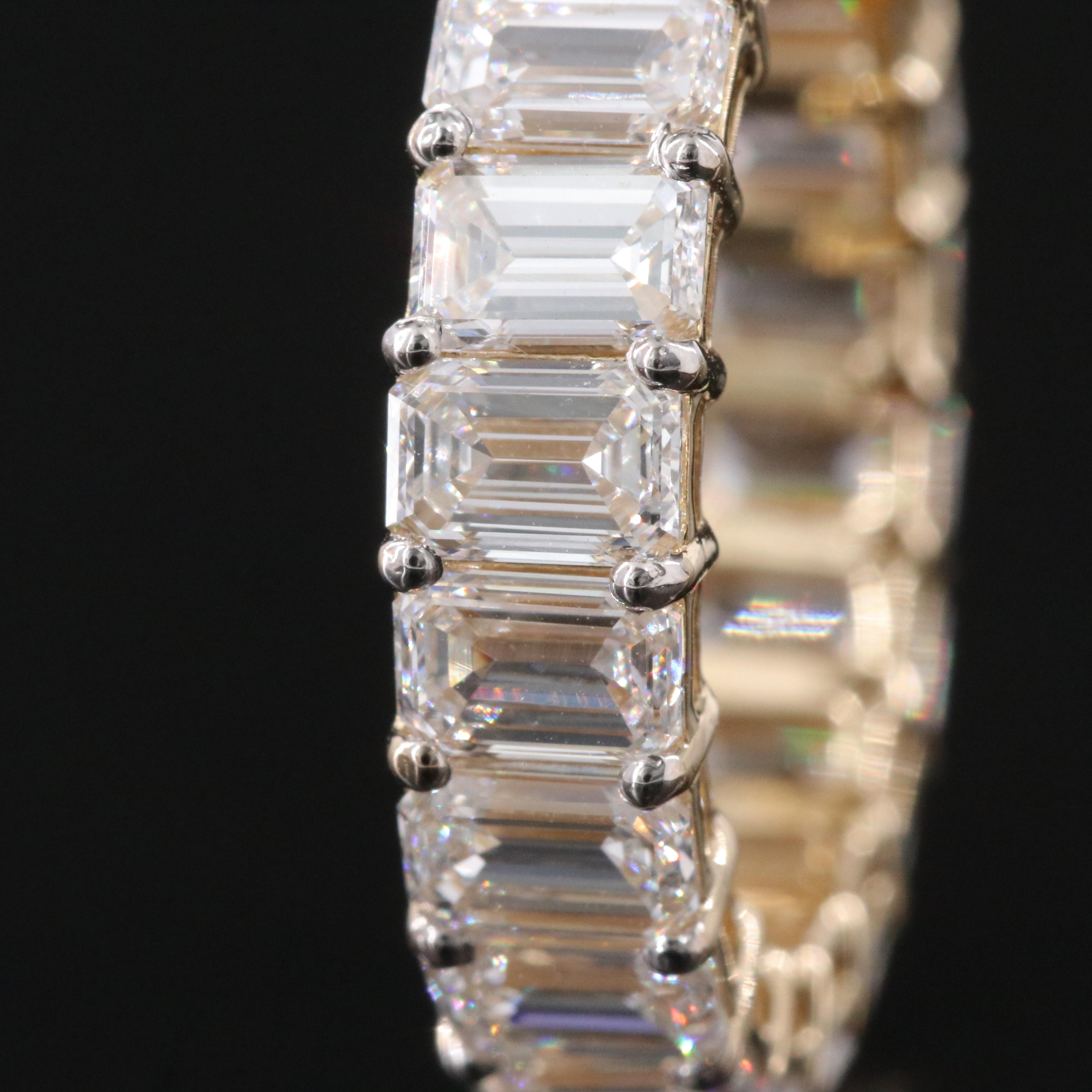 14K 5.69 CTW Lab Grown Diamond Eternity Band