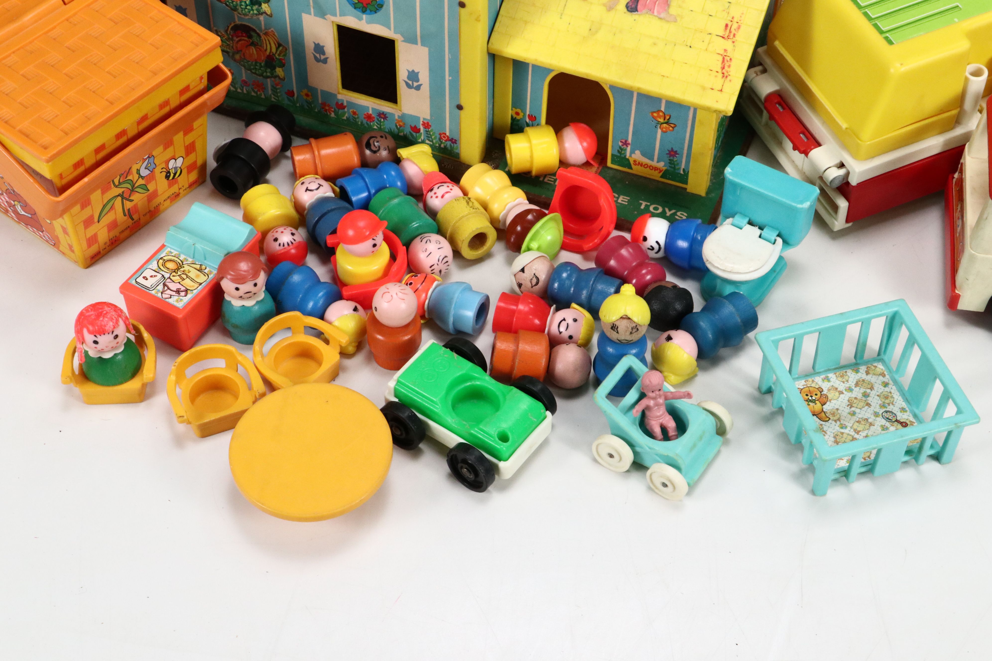 Fisher-Price and Sesame Street Toy Houses, Figurines, and Accessories