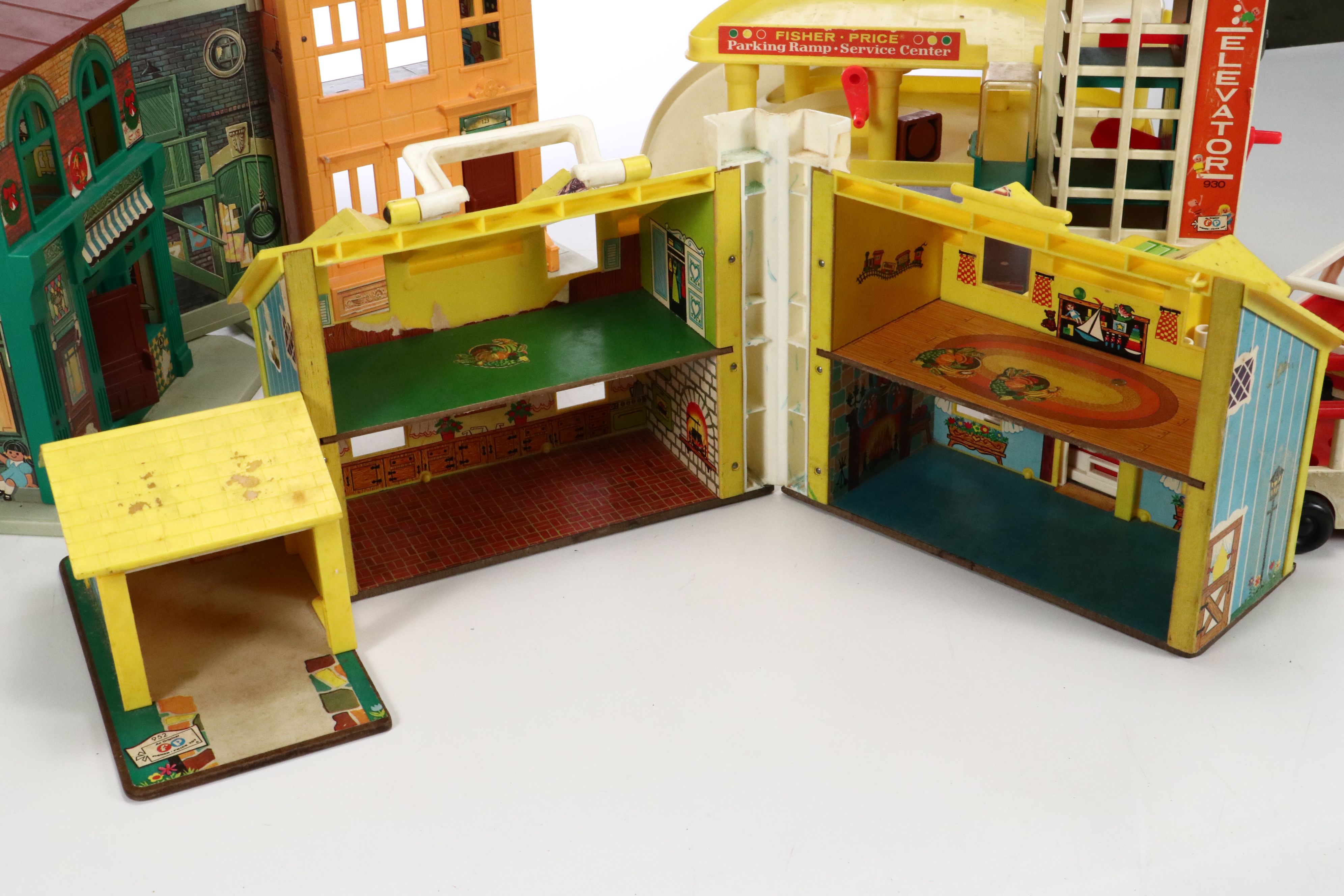 Fisher-Price and Sesame Street Toy Houses, Figurines, and Accessories