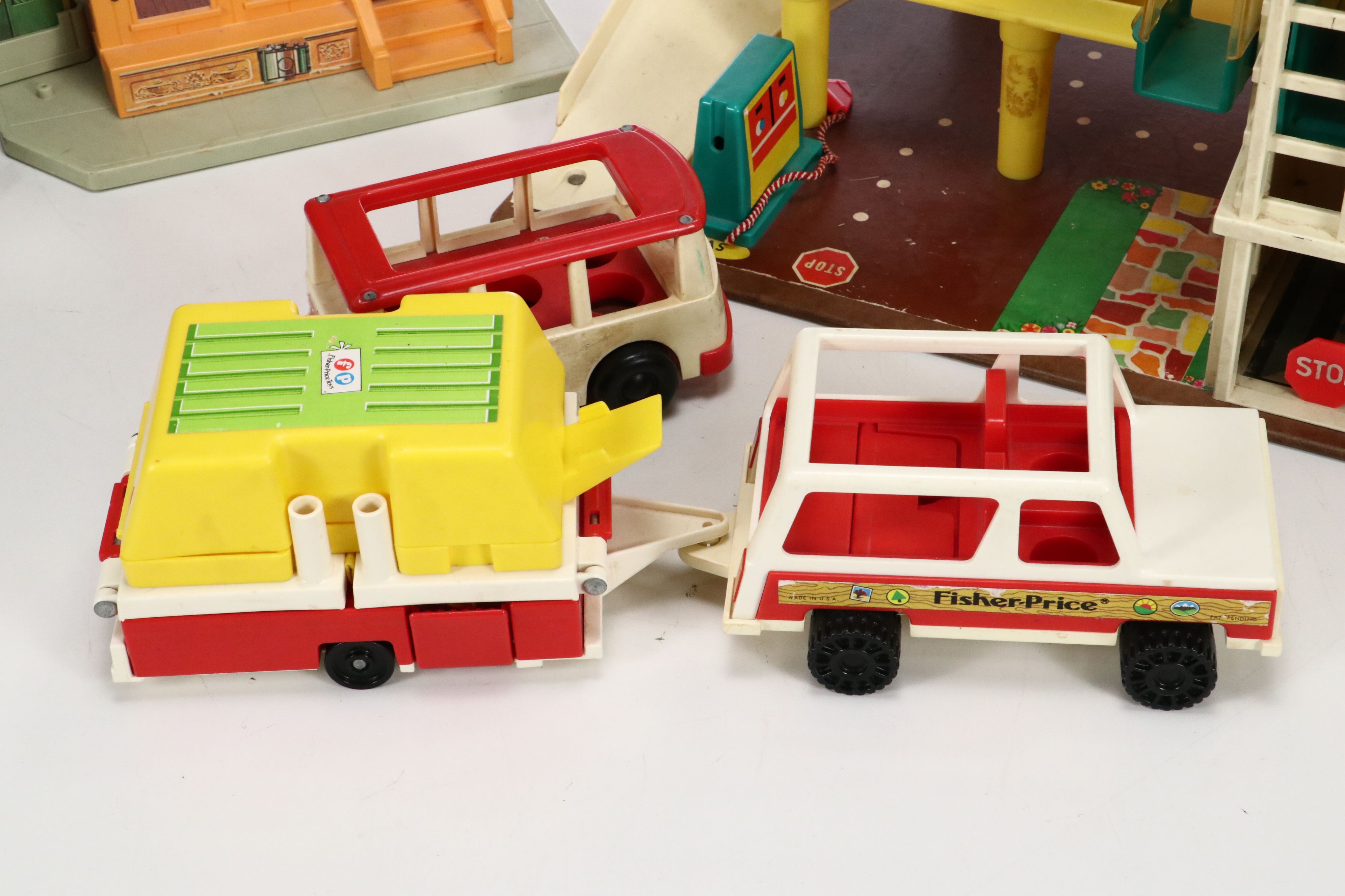 Fisher-Price and Sesame Street Toy Houses, Figurines, and Accessories