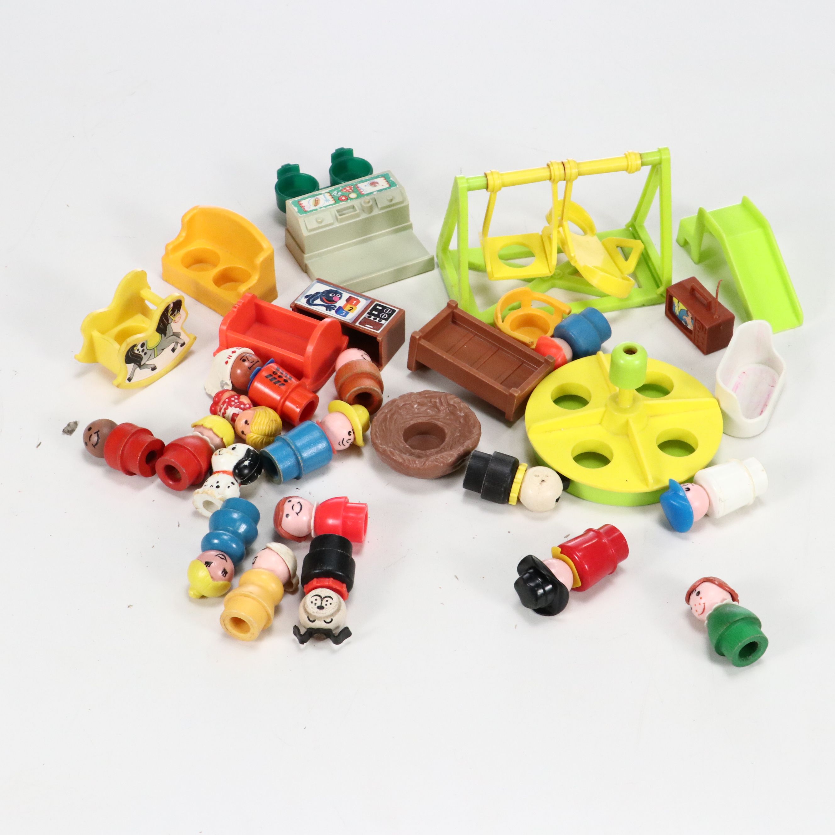 Fisher-Price and Sesame Street Toy Houses, Figurines, and Accessories