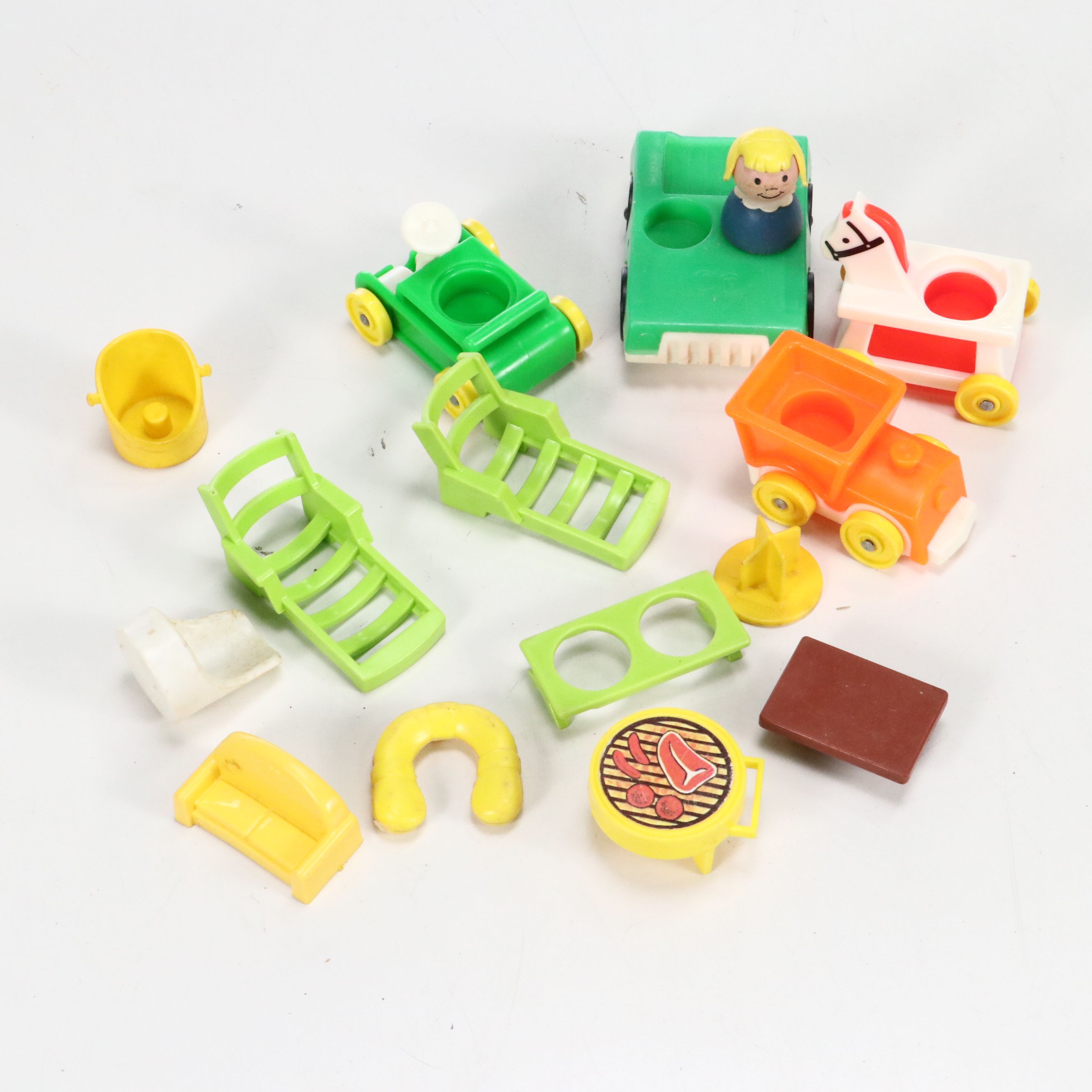 Fisher-Price and Sesame Street Toy Houses, Figurines, and Accessories