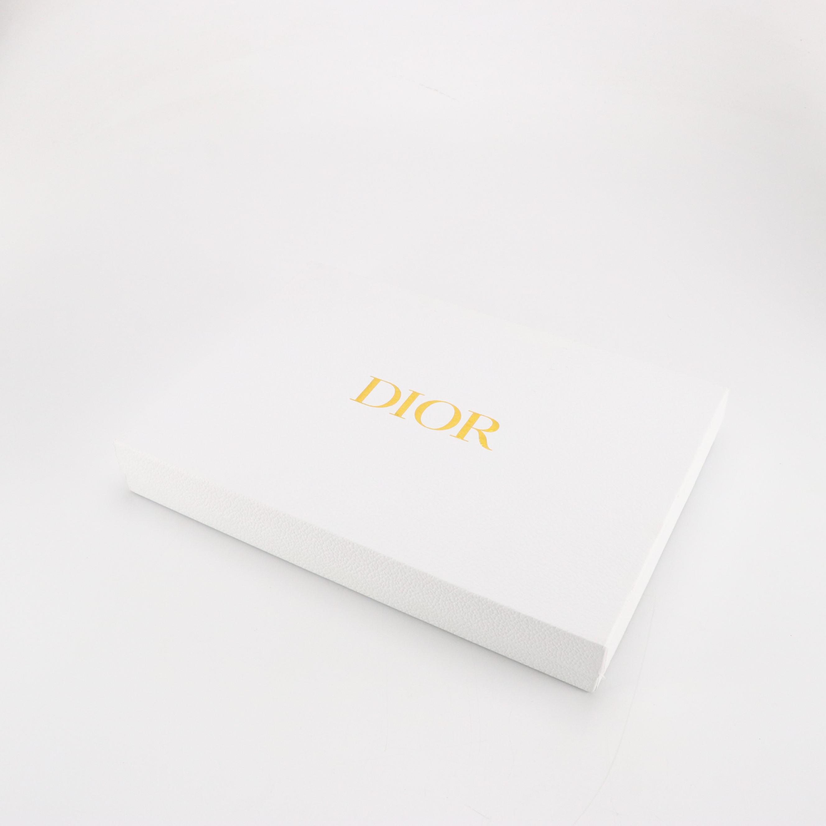 Christian Dior Parfums Promotional "Dioriviera" Coated Straw Tote Bag in Box