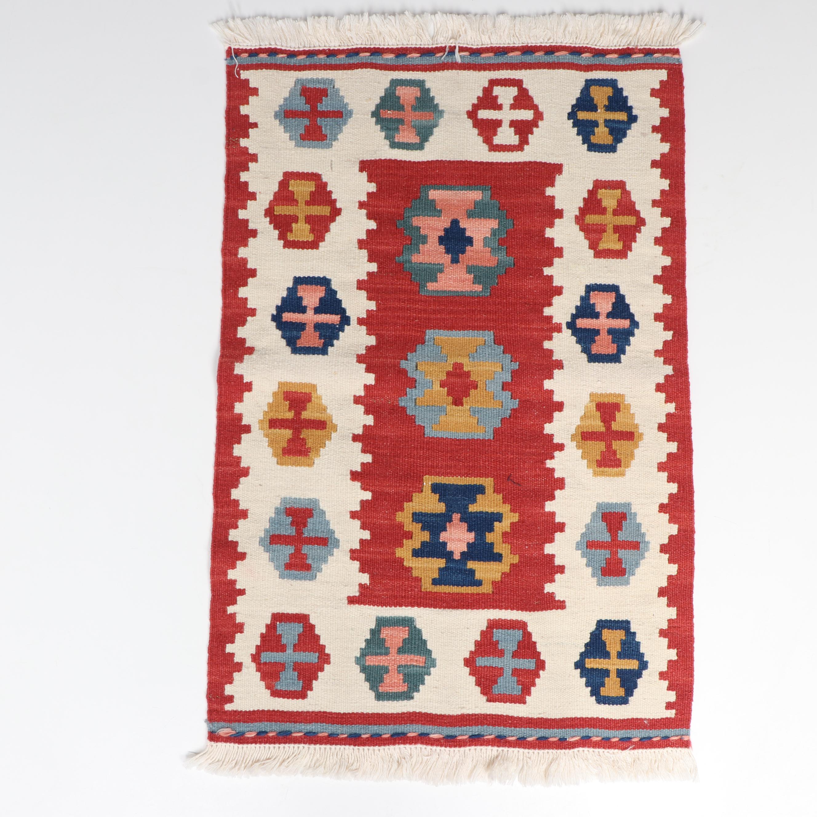 2'2 x 1'4 Handwoven Navajo Accent Rugs
