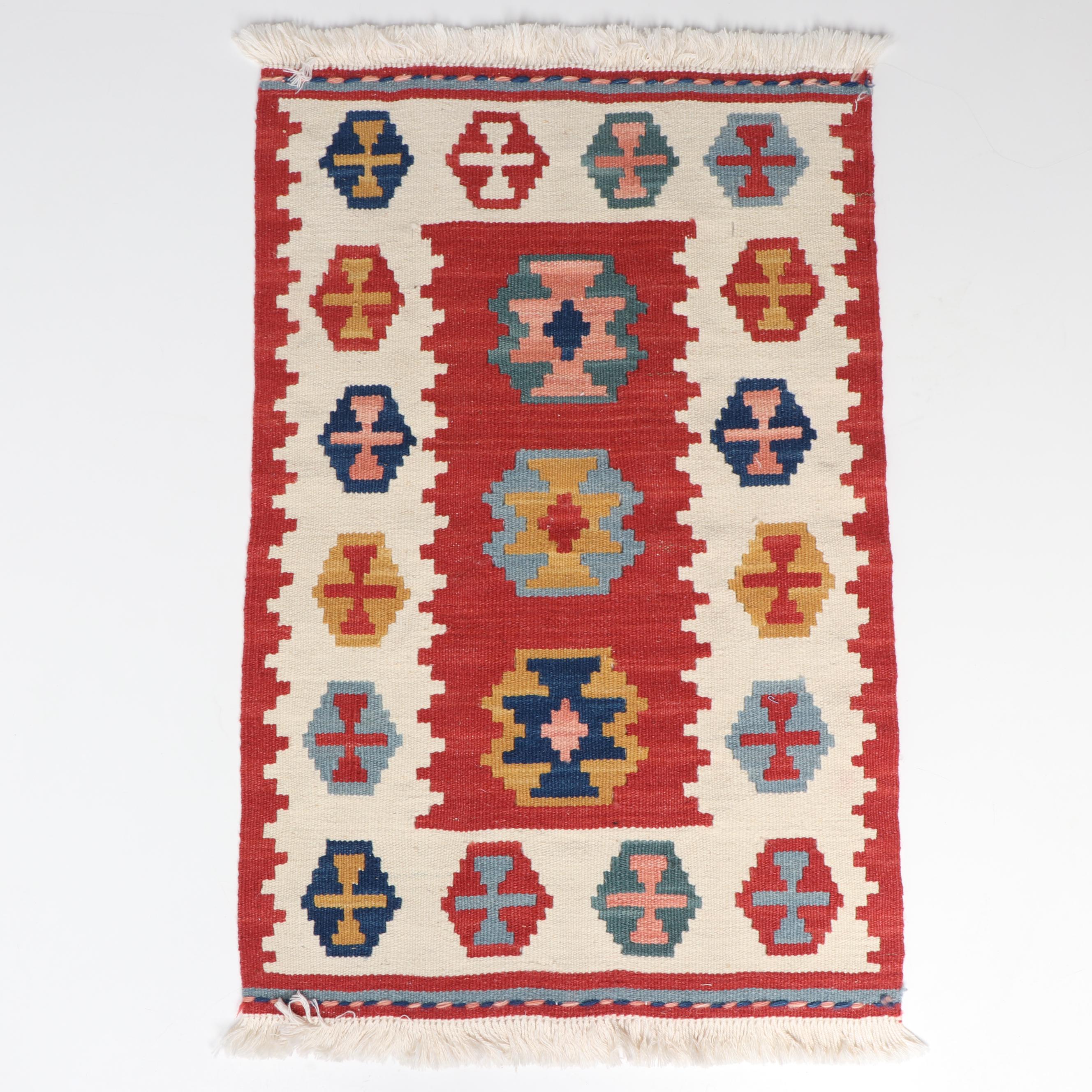 2'2 x 1'4 Handwoven Navajo Accent Rugs