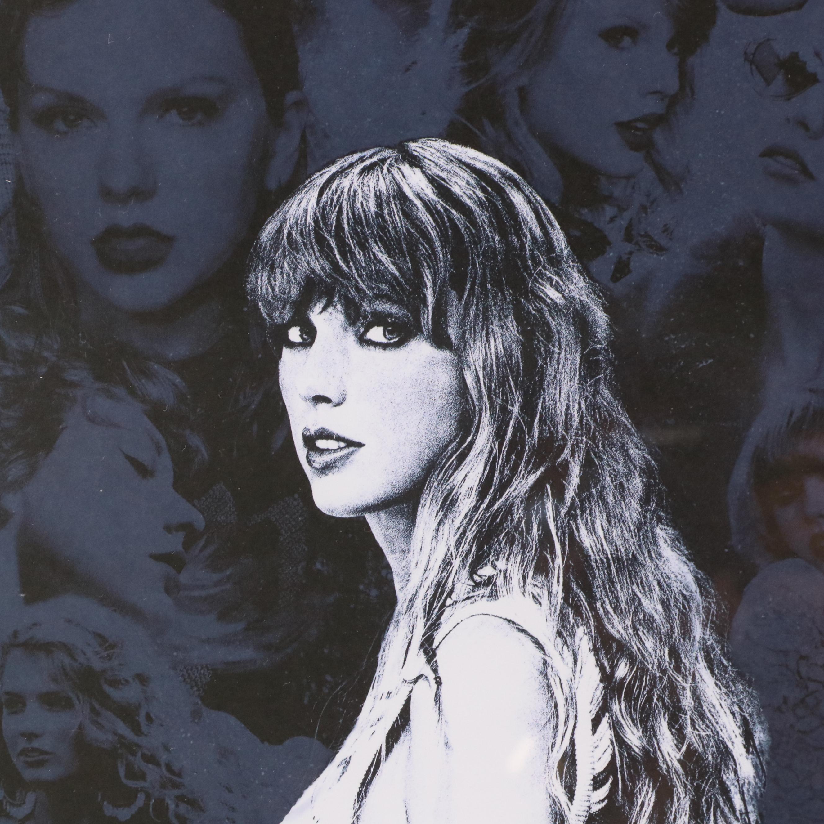 Taylor Swift The Eras Tour Offset Lithograph Concert Poster, 2023